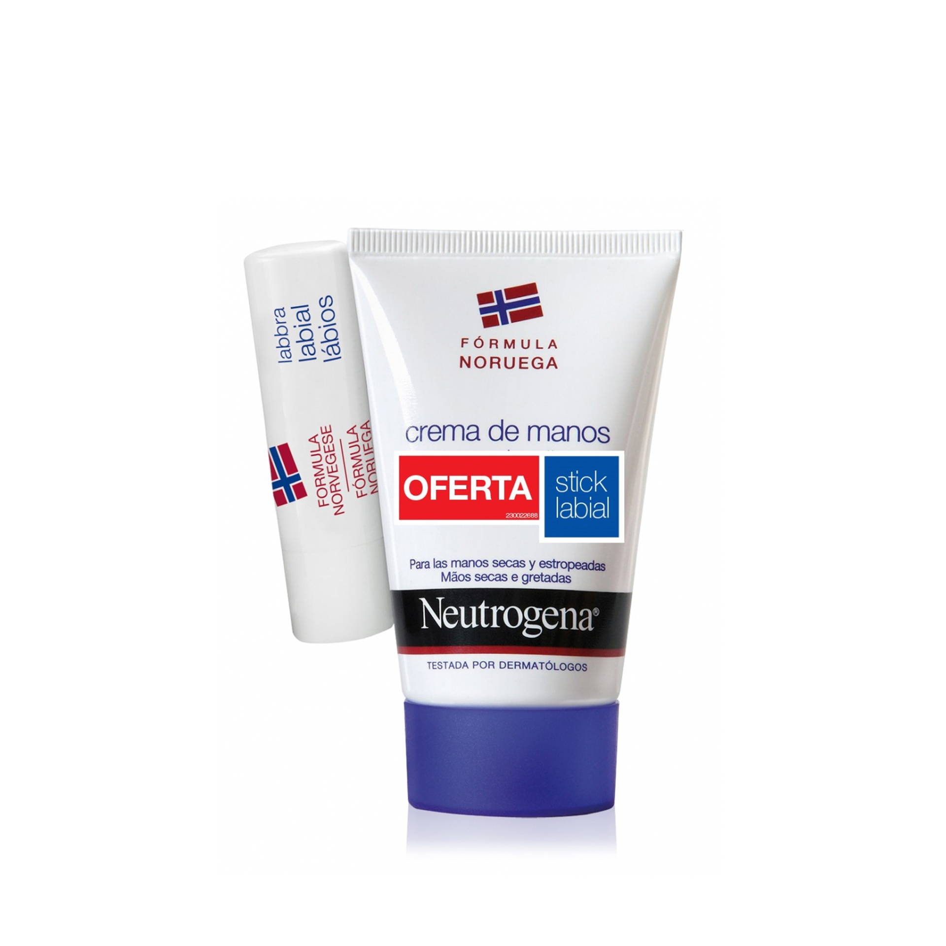 Neutrogena Creme de Maos Concentrado 50ml + Stick Labial 4,8g