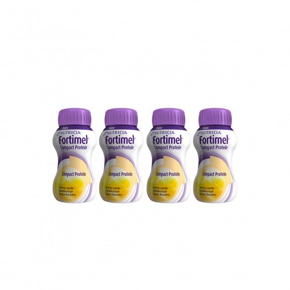 Fortimel Compact Protein Baunilha 4x125ml