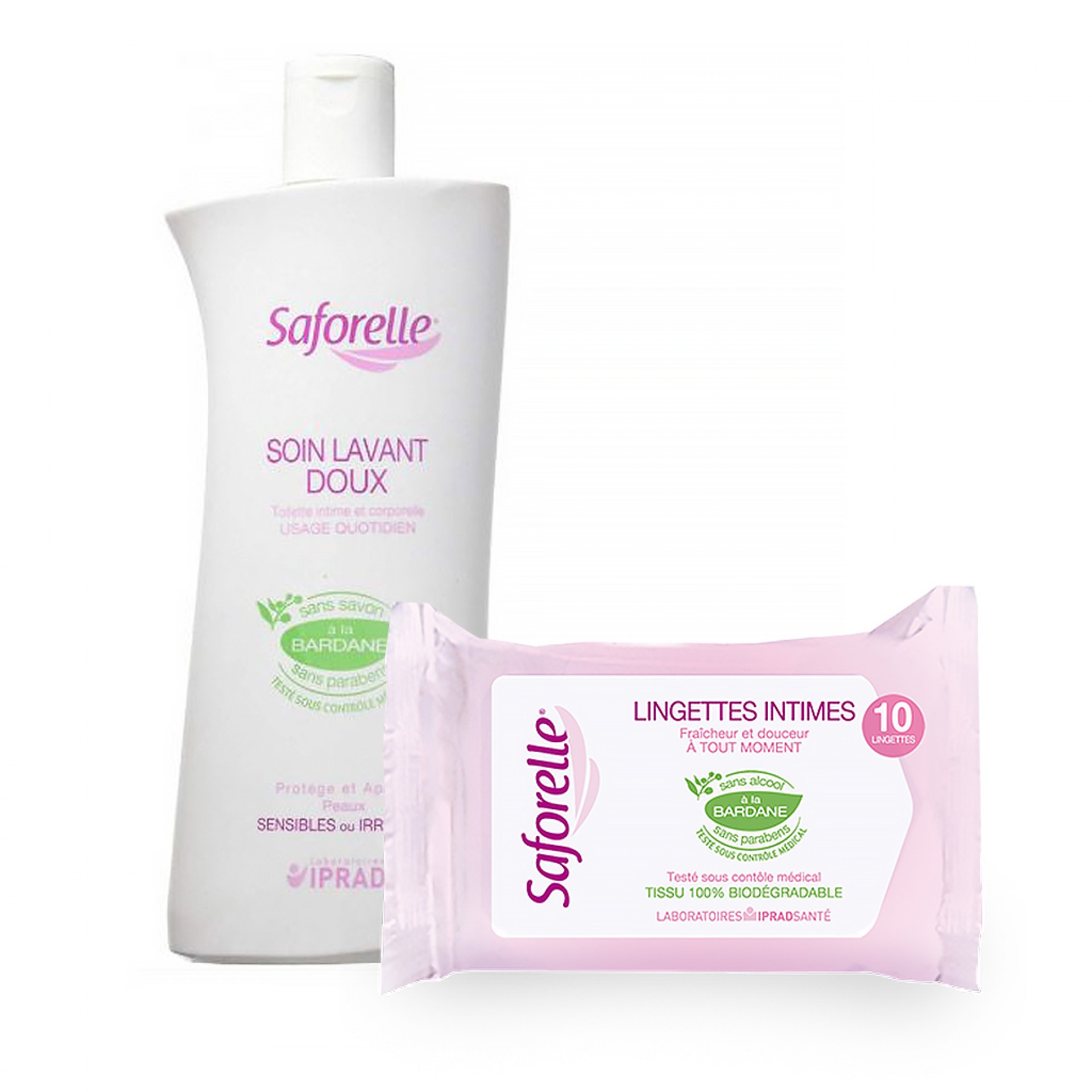 Saforelle Solução de Lavagem 250ml + 10 Toalhetes Oferta