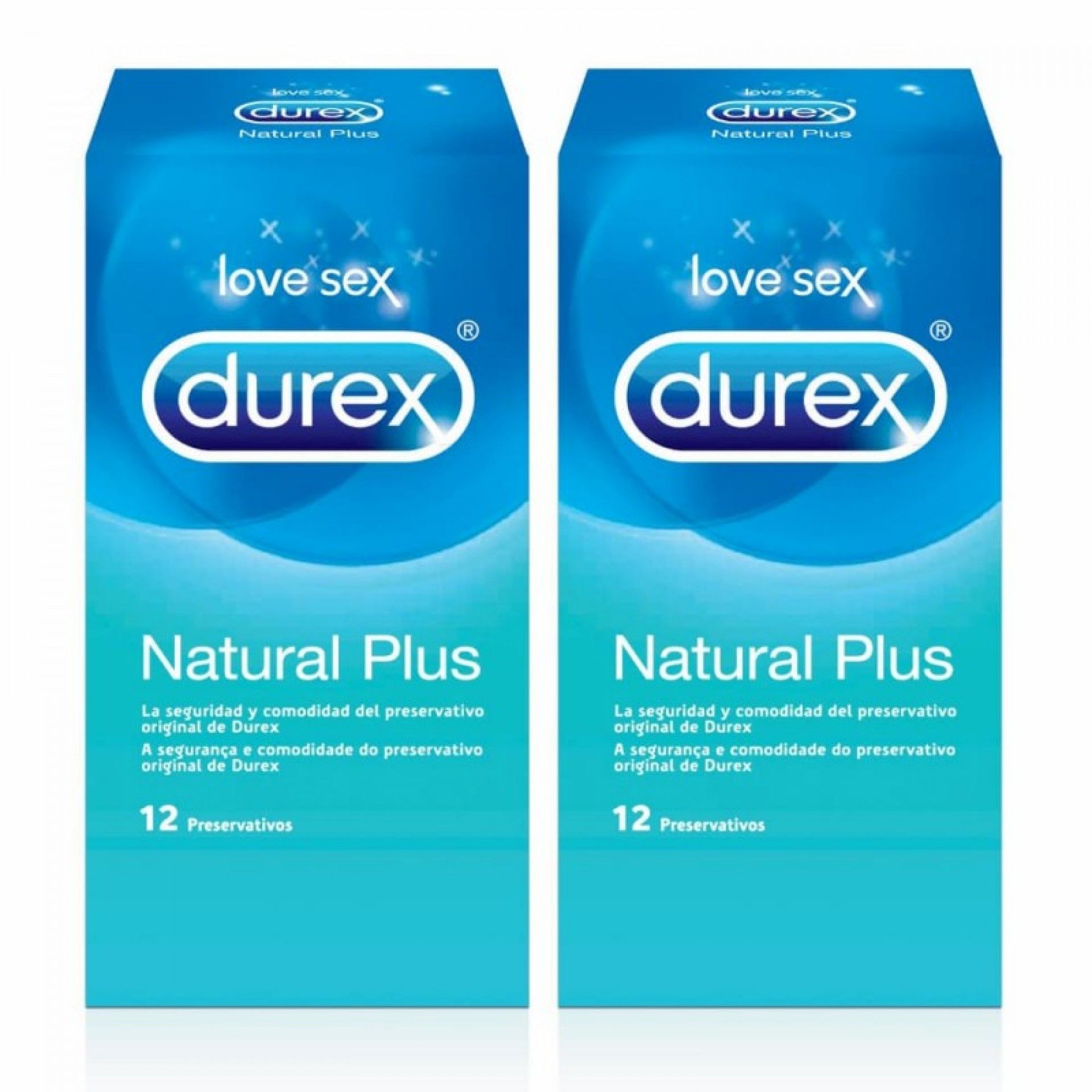 Durex Natural Plus Preservativo 2 x 12 Unidade(s) com Oferta de 2ª Embalagem