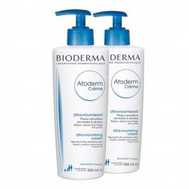 Bioderma Atoderm Pack Creme Hidratante 2x500ml