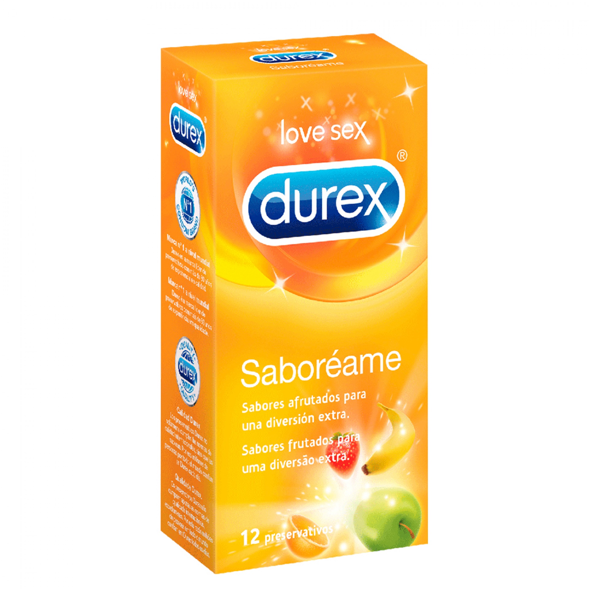 Preservativos Durex Saboreame X12
