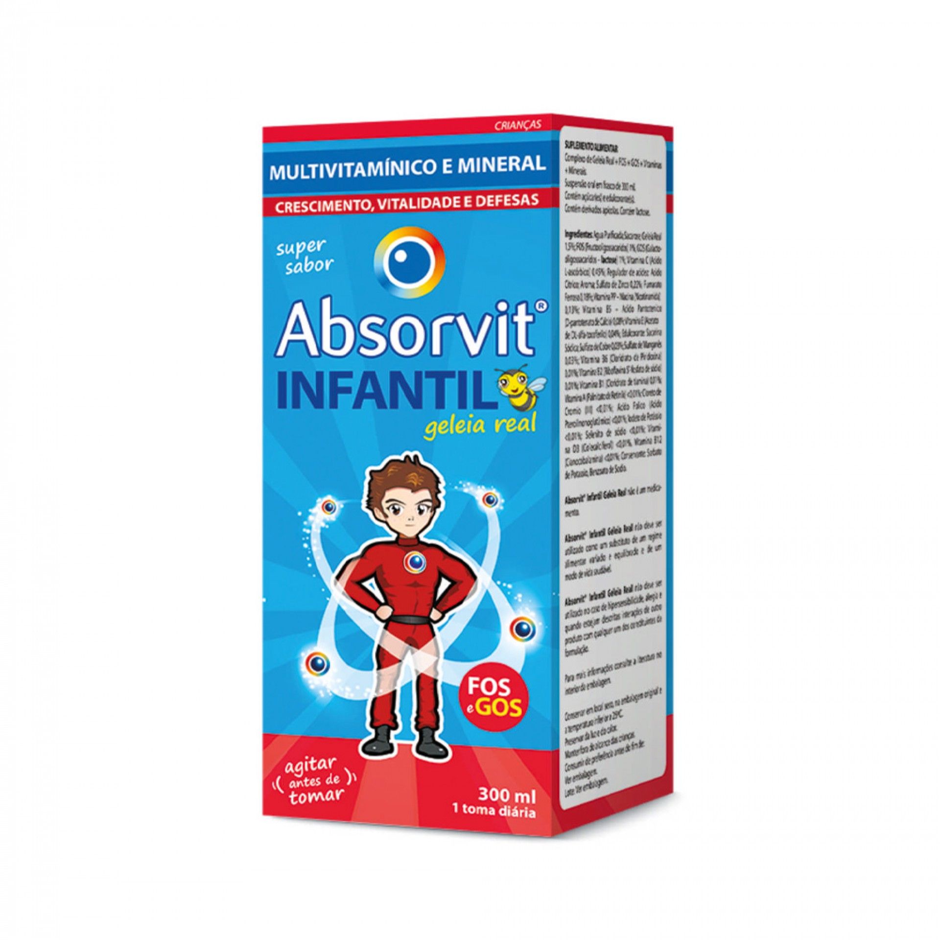 Absorvit Infantil Geleia Real 300ml