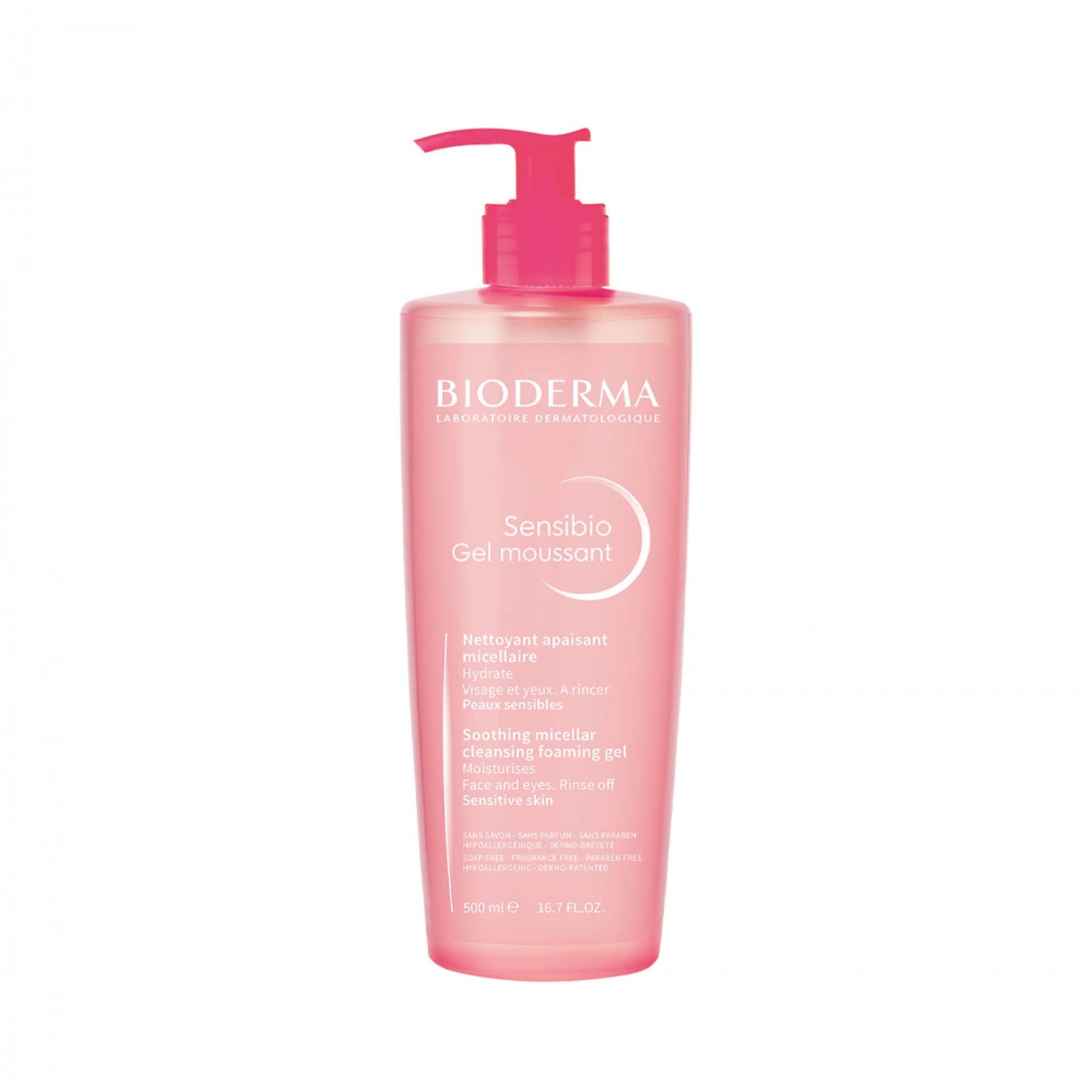 Bioderma Sensibio Moussant Gel de Limpeza 500ml