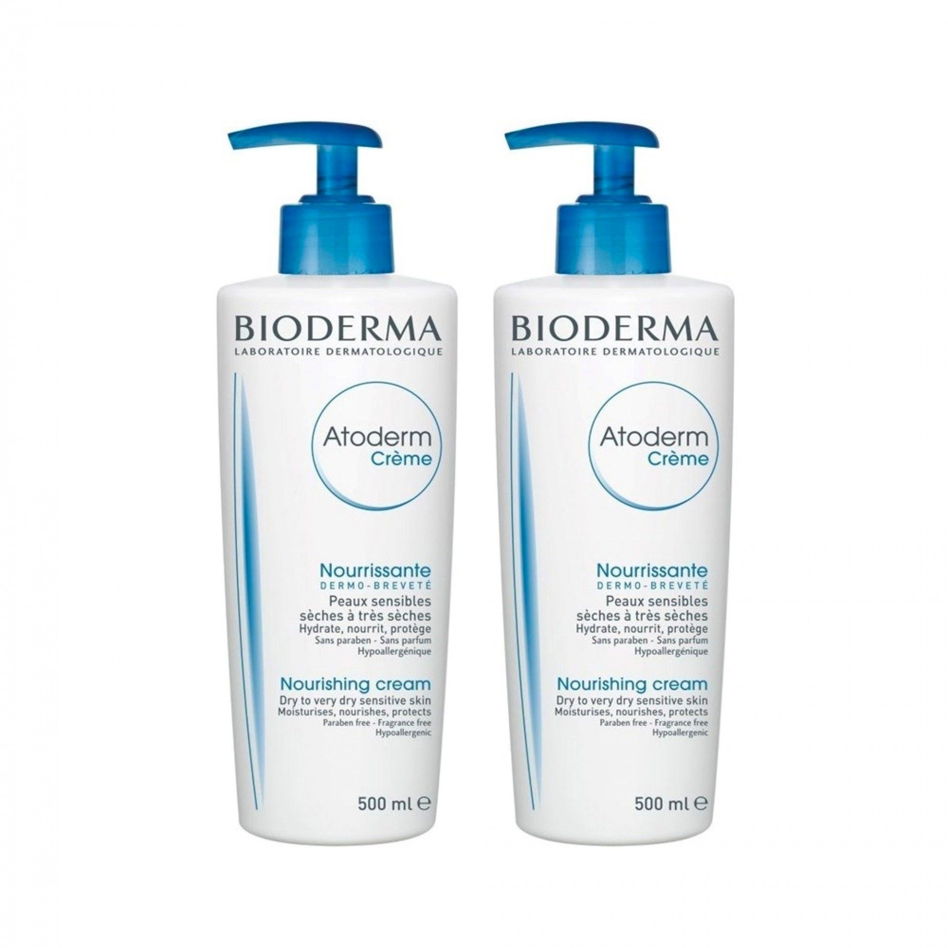 Bioderma Atoderm Pack Creme Hidratante 2x500ml - 6865071 | Glammy