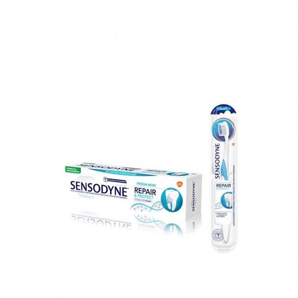 Sensodyne Repair & Protect Extra Fresh 75ml + Escova Dentes Suave