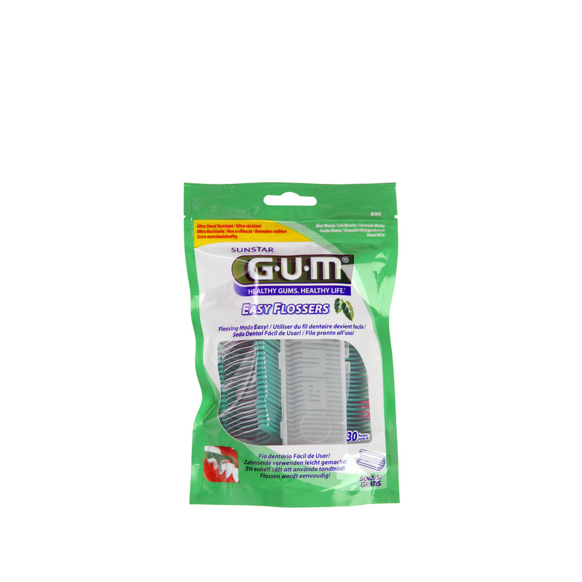 Gum Easy Flossers 890 X30 unidades