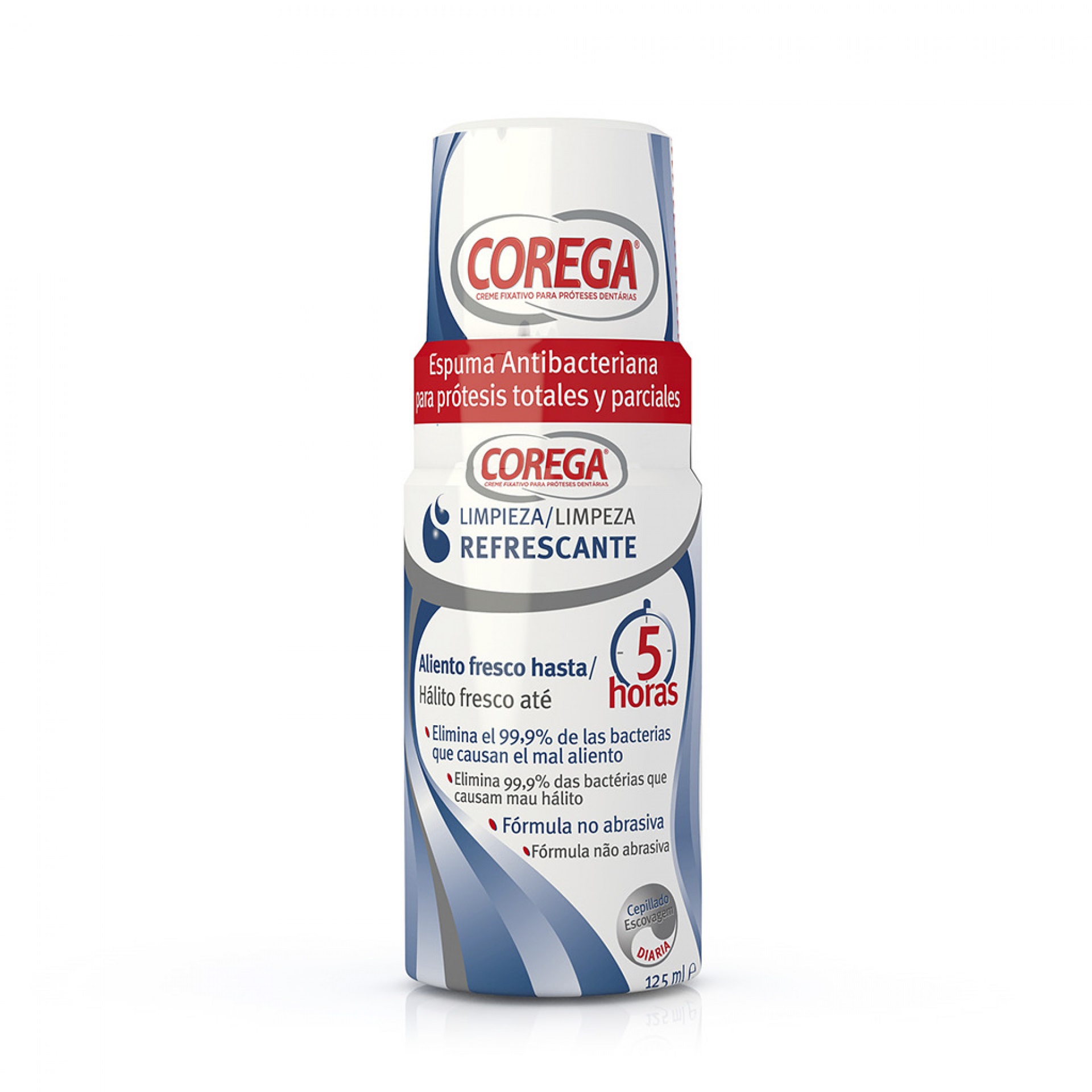 Corega Espuma Limpeza de Próteses 125ml