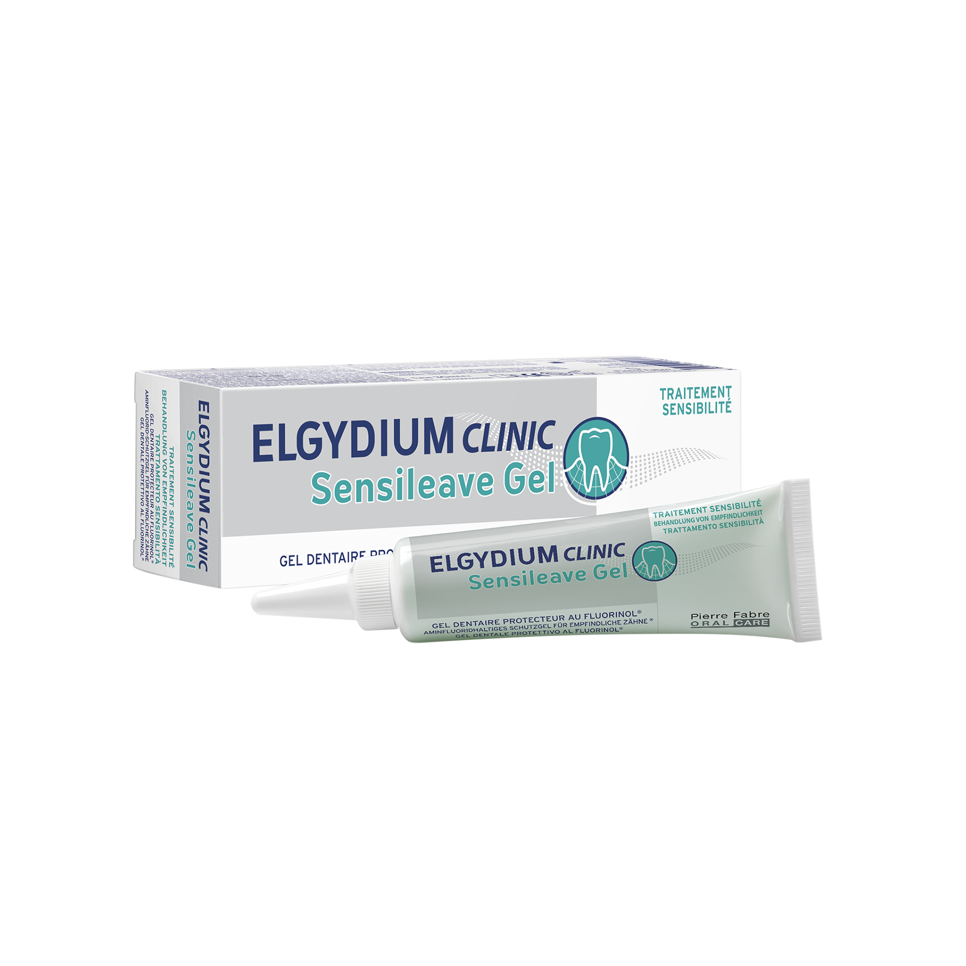 Elgydium Clynic Sensileave Gel Dentífrico 30ml