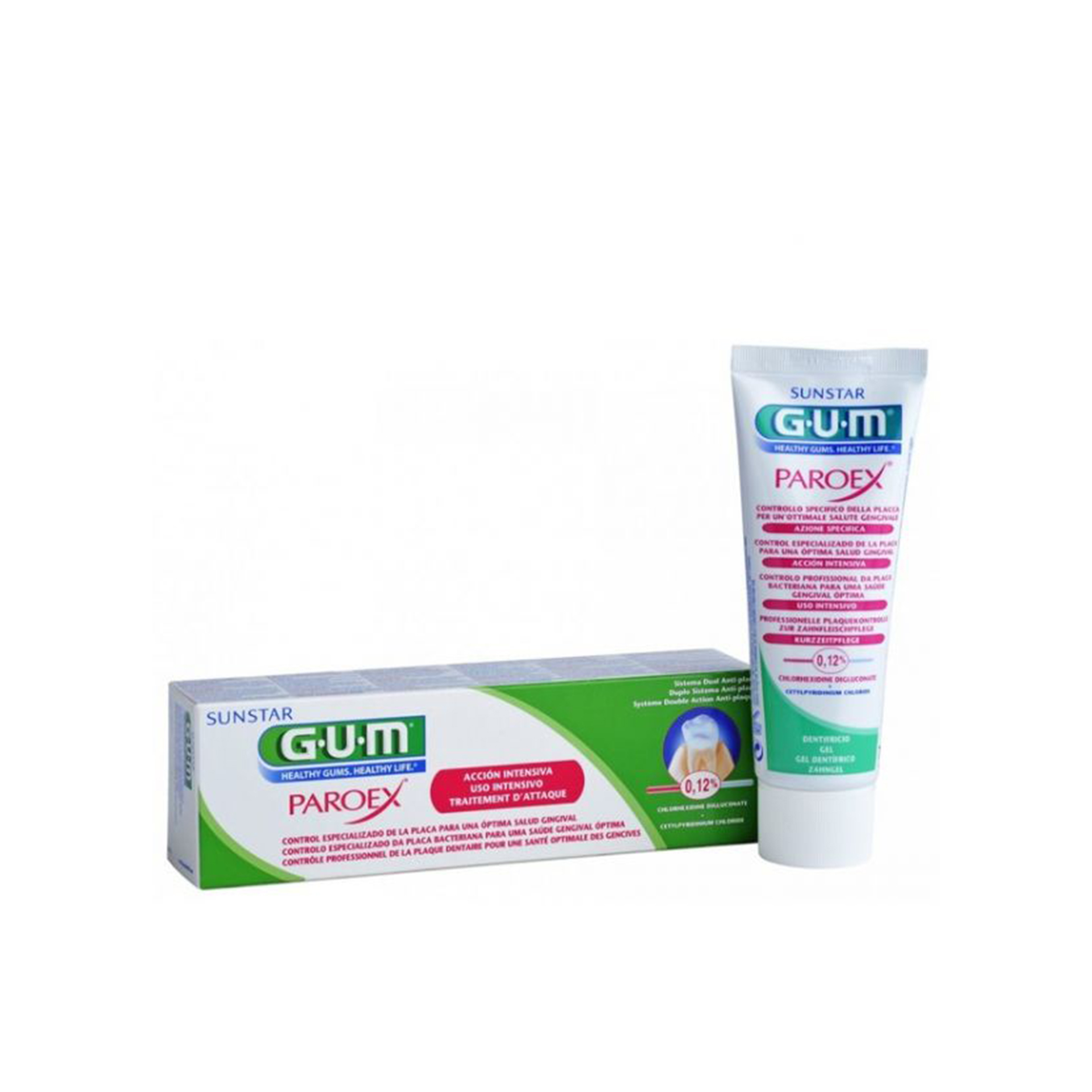 Gum Paroex Ação Intensiva Gel Dentífrico 75ml