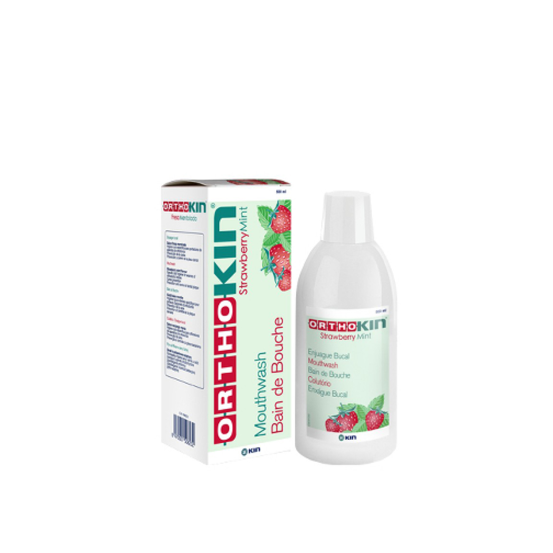 Kin Ortho Colutório Morango/Menta 500ml
