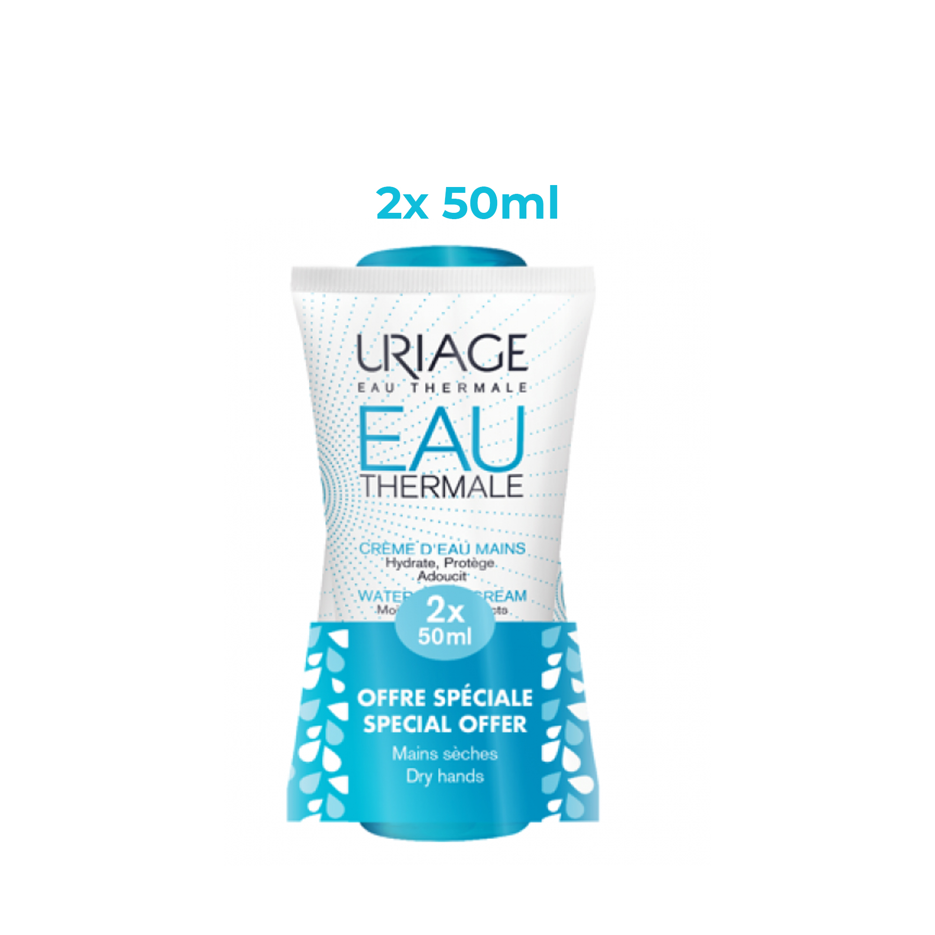 Uriage Eau Thermale Creme de Mãos 2x50ml