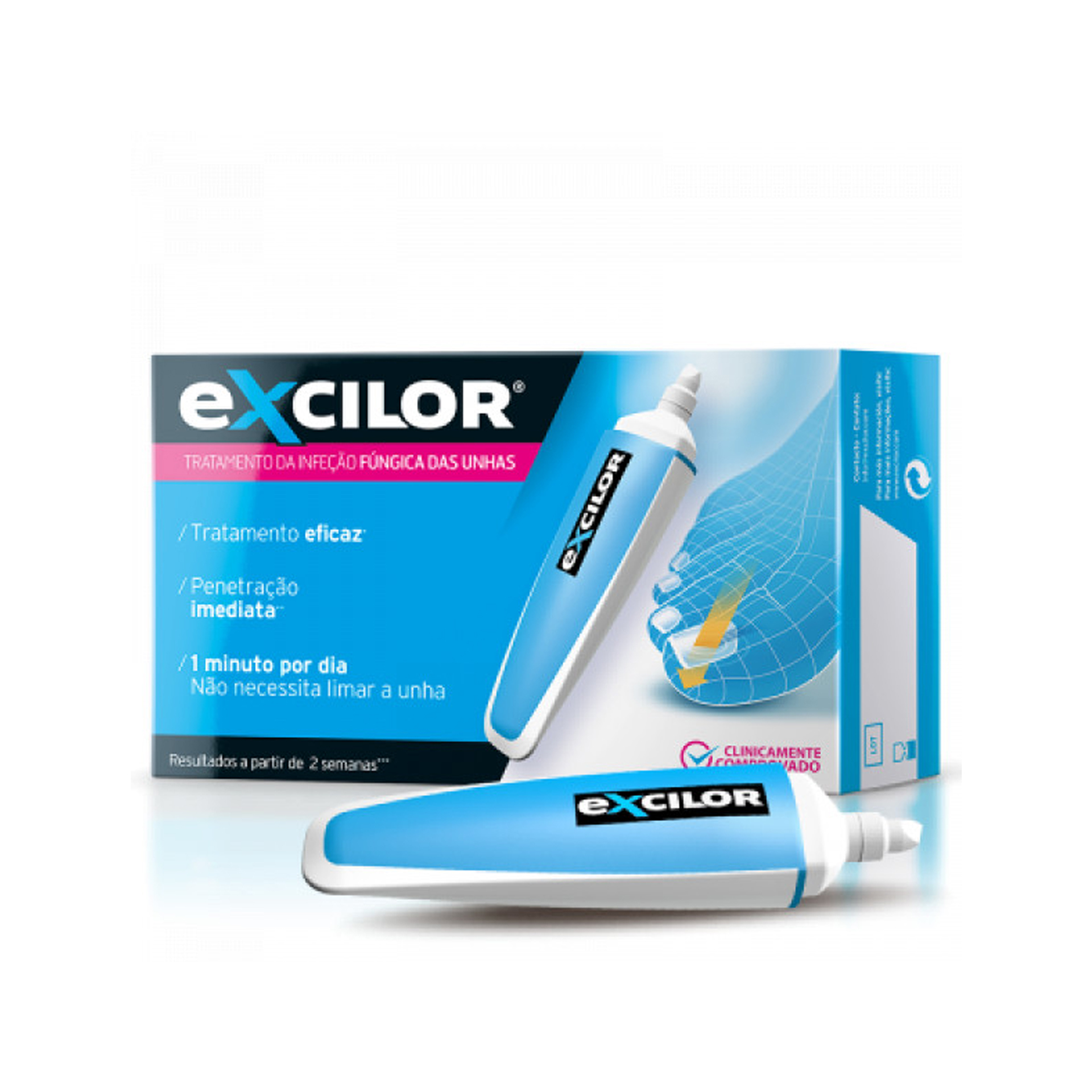 Excilor Caneta Anti-Fúngica de Unhas 3,3ml