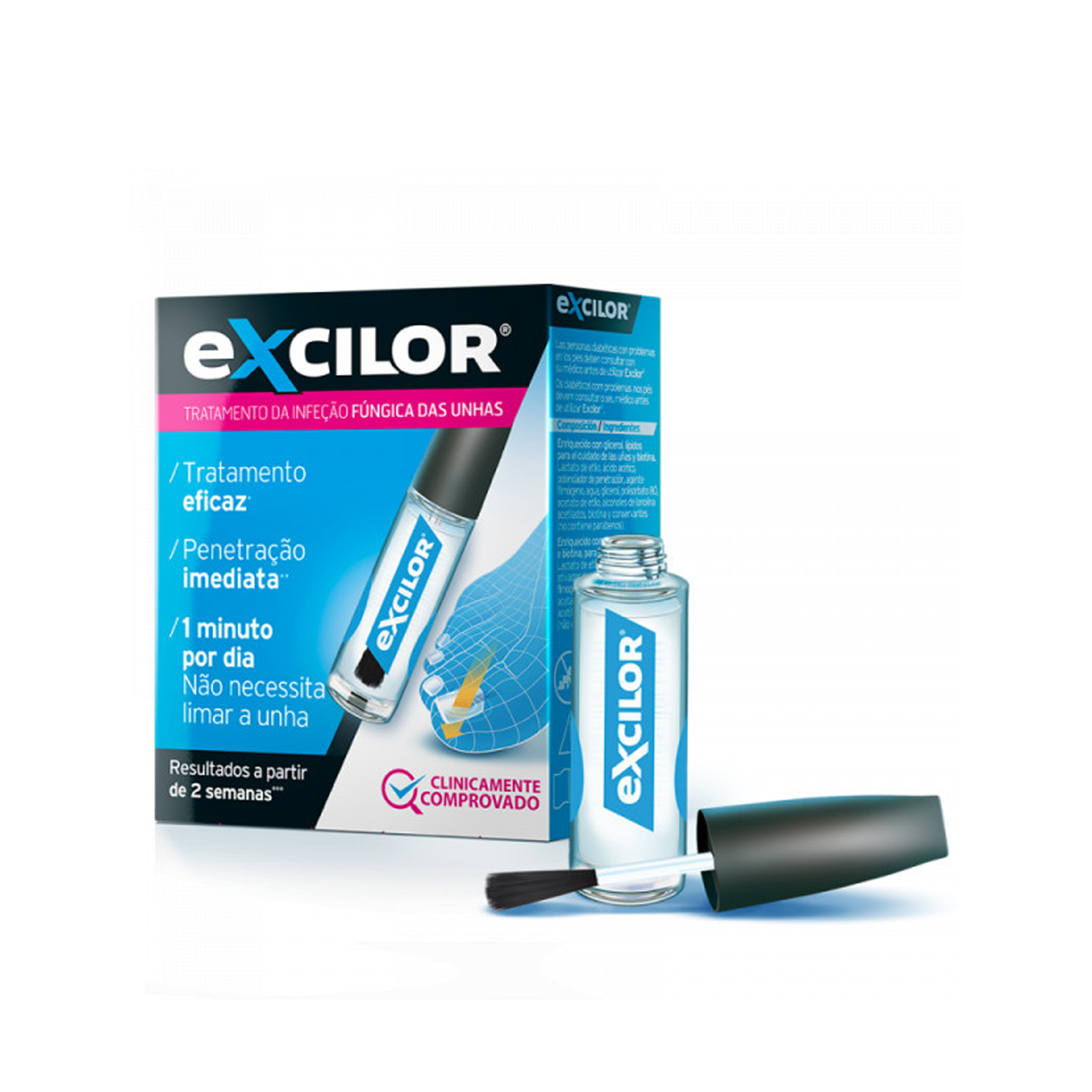 Excilor Solução Anti-Fúngica de Unhas 3,3ml