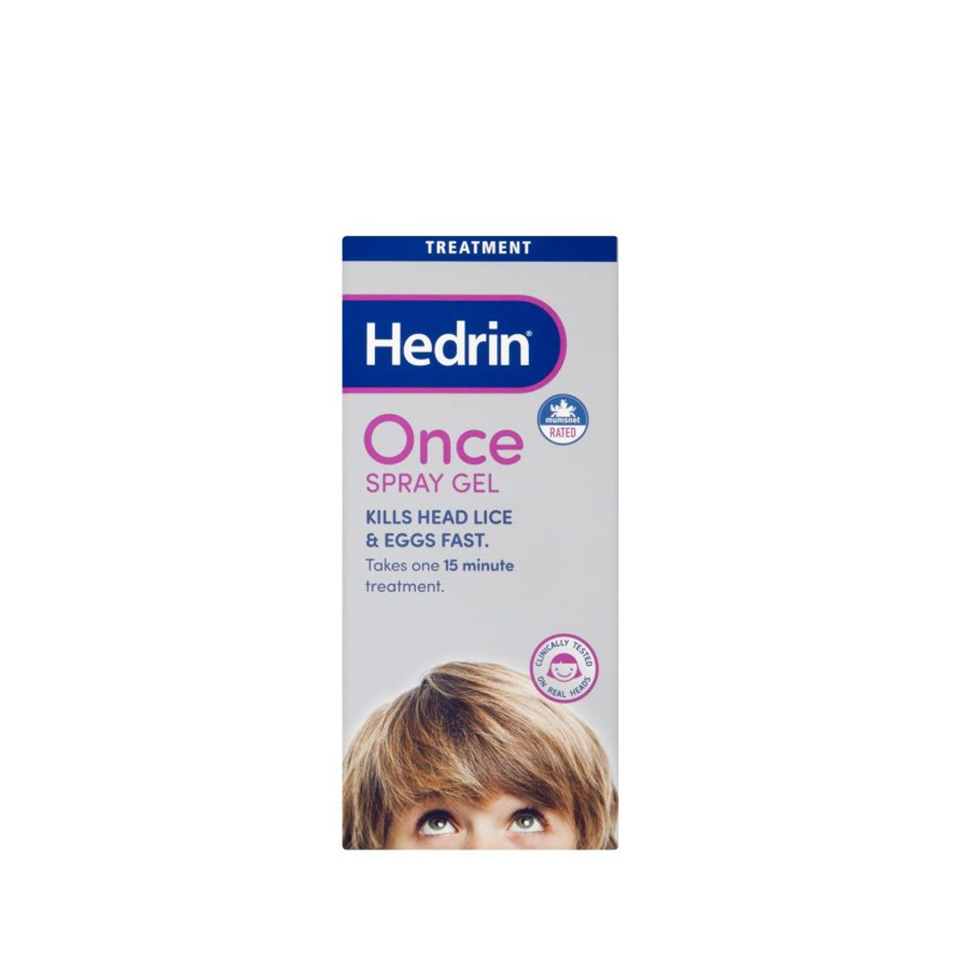 Hedrin Once Spray Gel 100ml