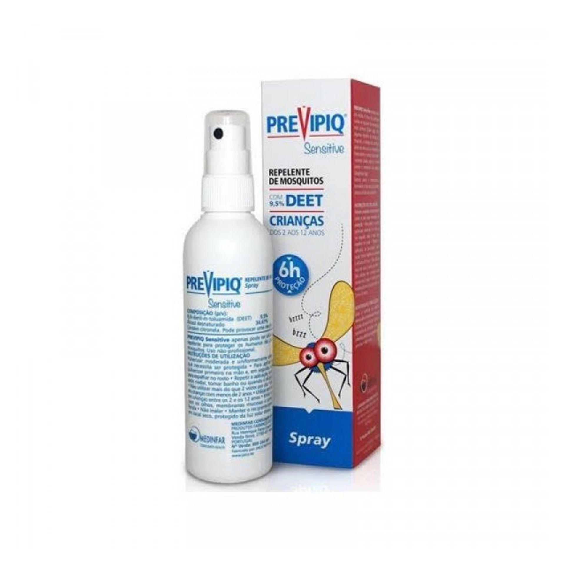Previpiq Pediátrico Sensitive Spray Repelente 75ml