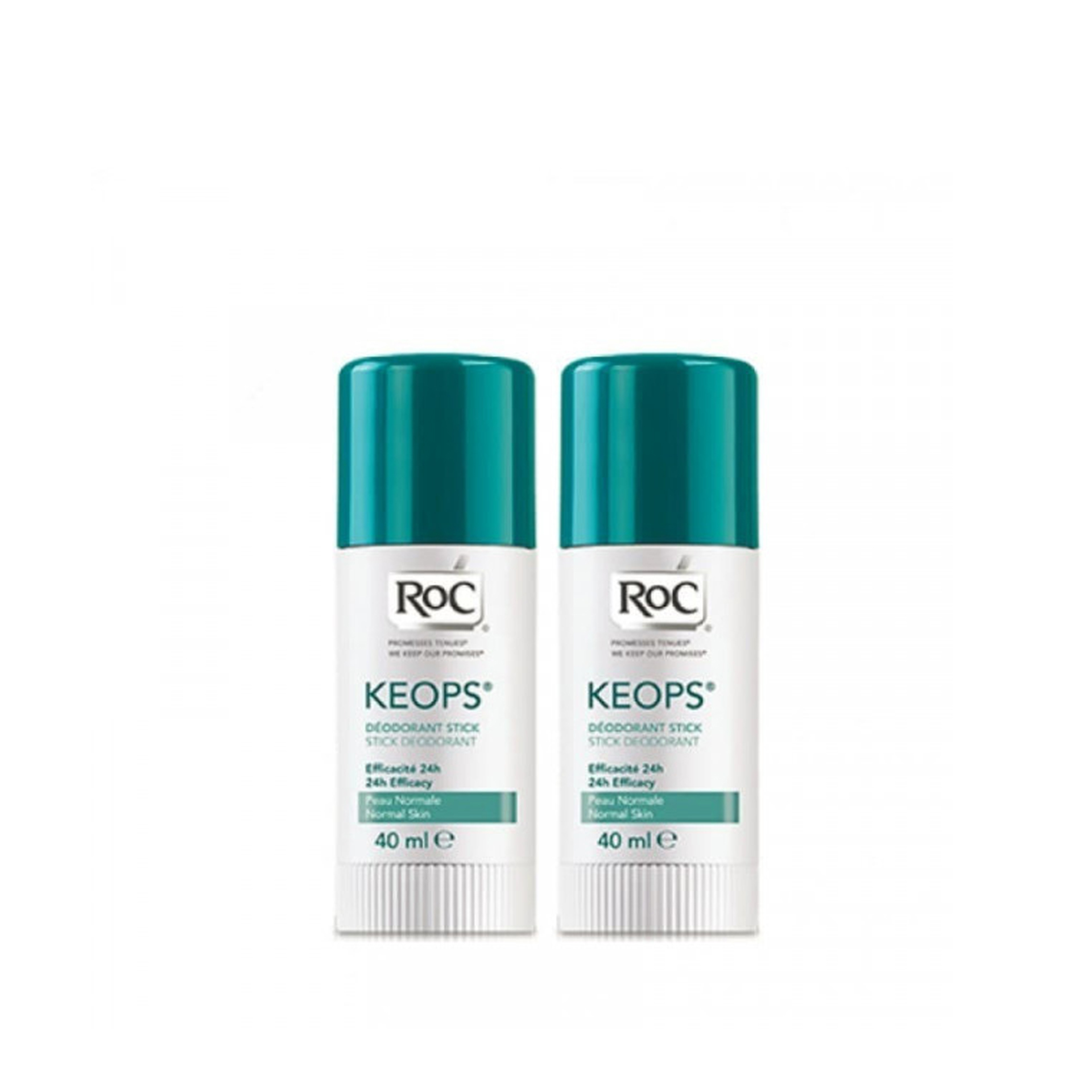 Roc Keops Deo Stick 2x40ml