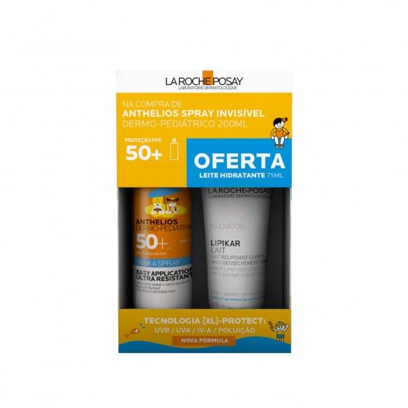 La Roche Posay Anthelios Dermo-Pediatrics SPF50+ 200ml + Oferta Lipikar Leite 75ml