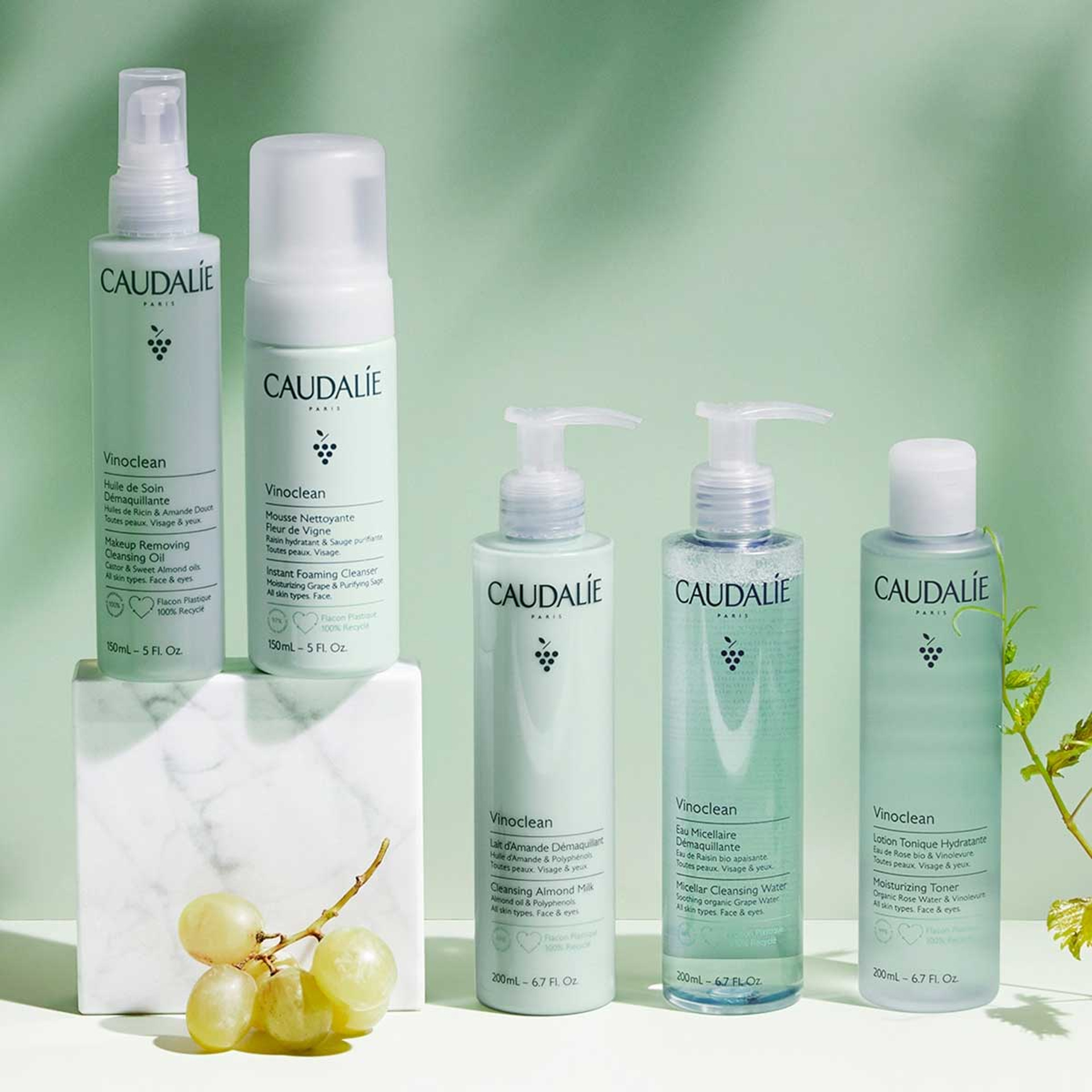 Caudalie Vinoclean Água Micelar Desmaquilhante 200ml