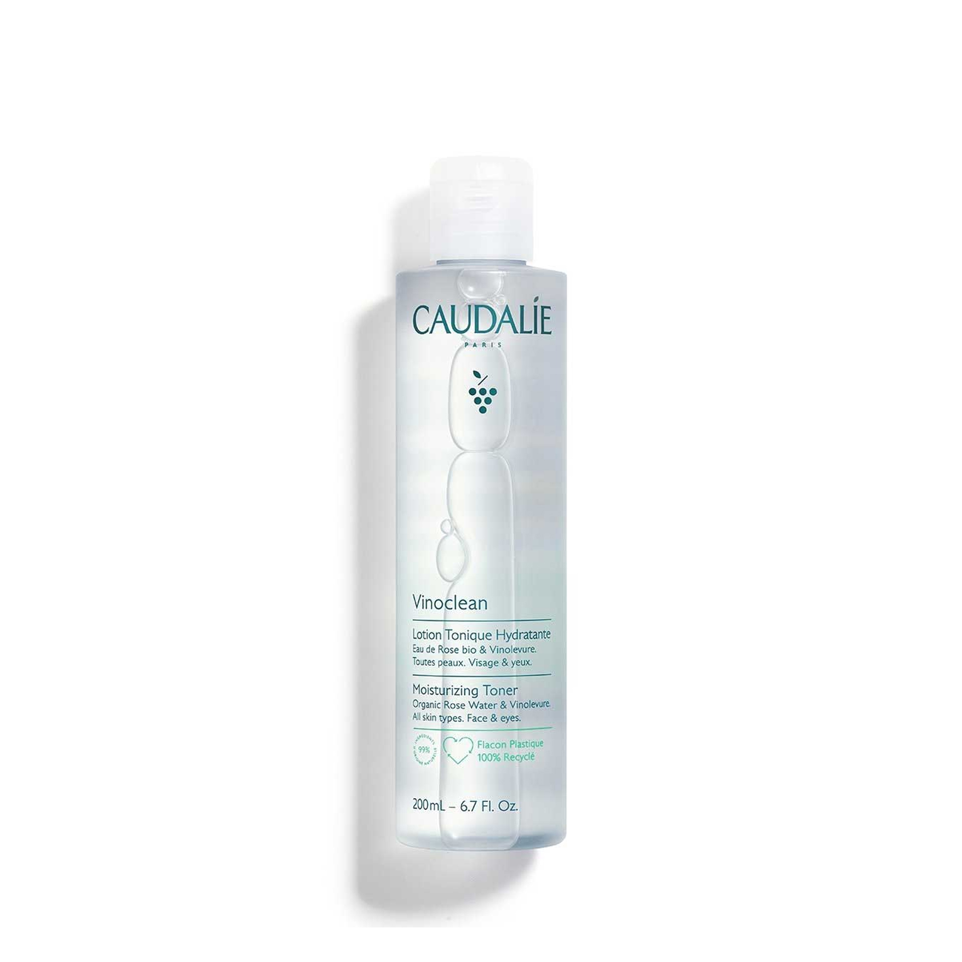 Caudalie Vinoclean Loção Tónica Hidratante 200ml