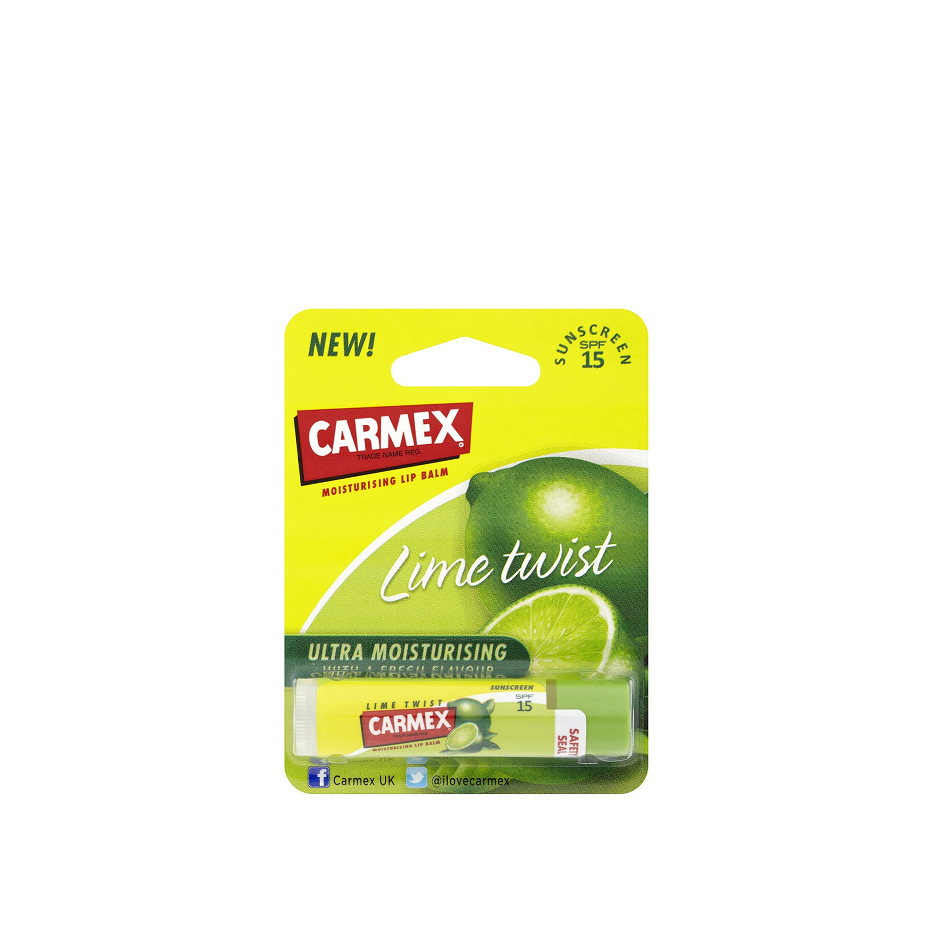 Carmex Stick Labial Lima SPF15 4.25g