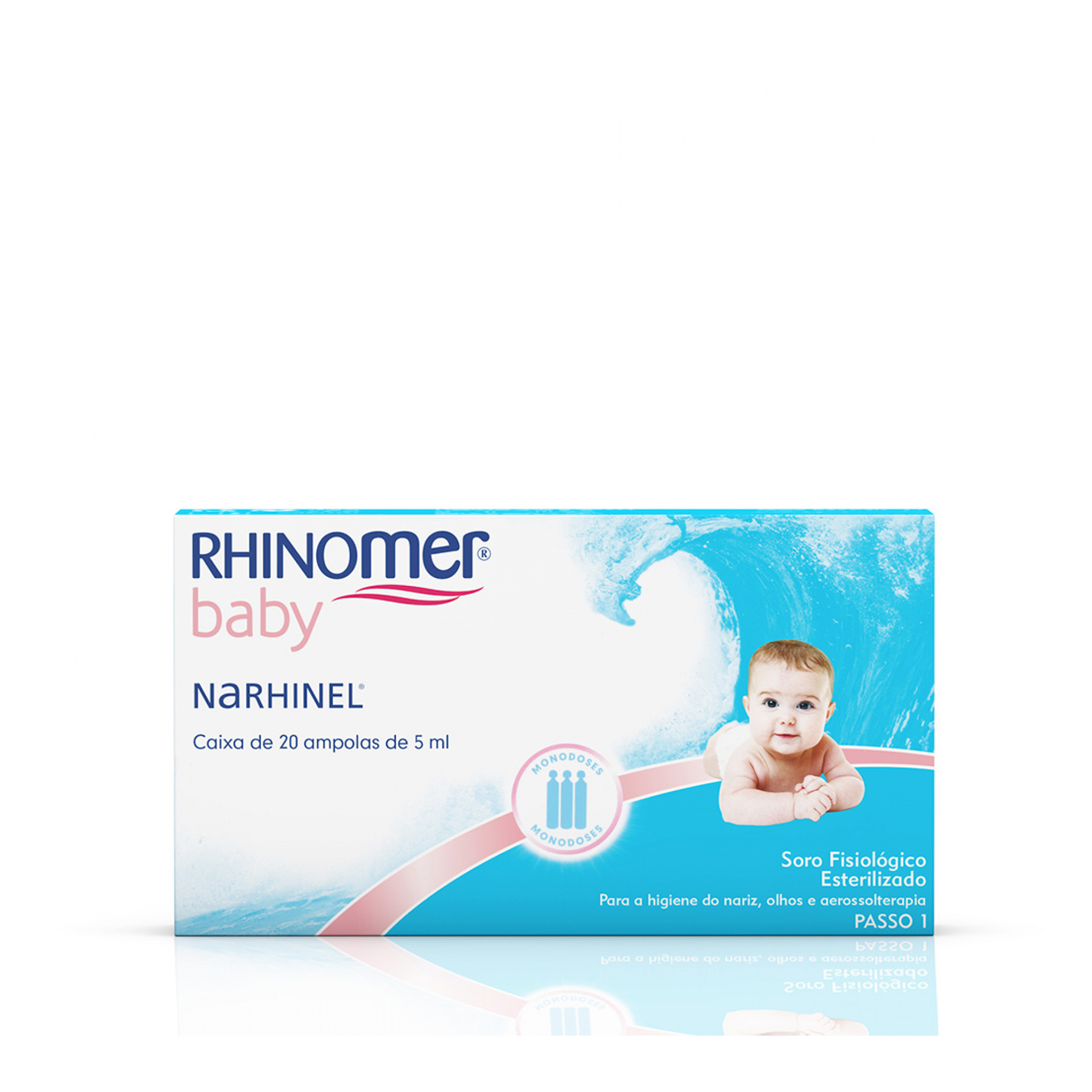 Rhinomer Narhinel Soro Fisiológico 20 Unidoses