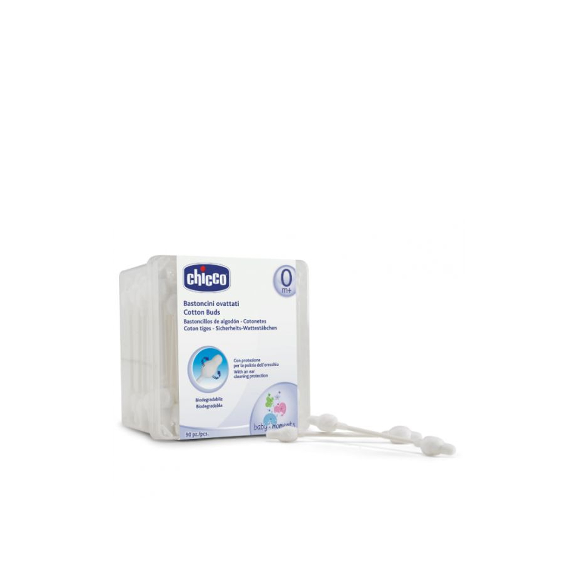 Hisopos Algodón Seguridad Chicco 90 Unidades