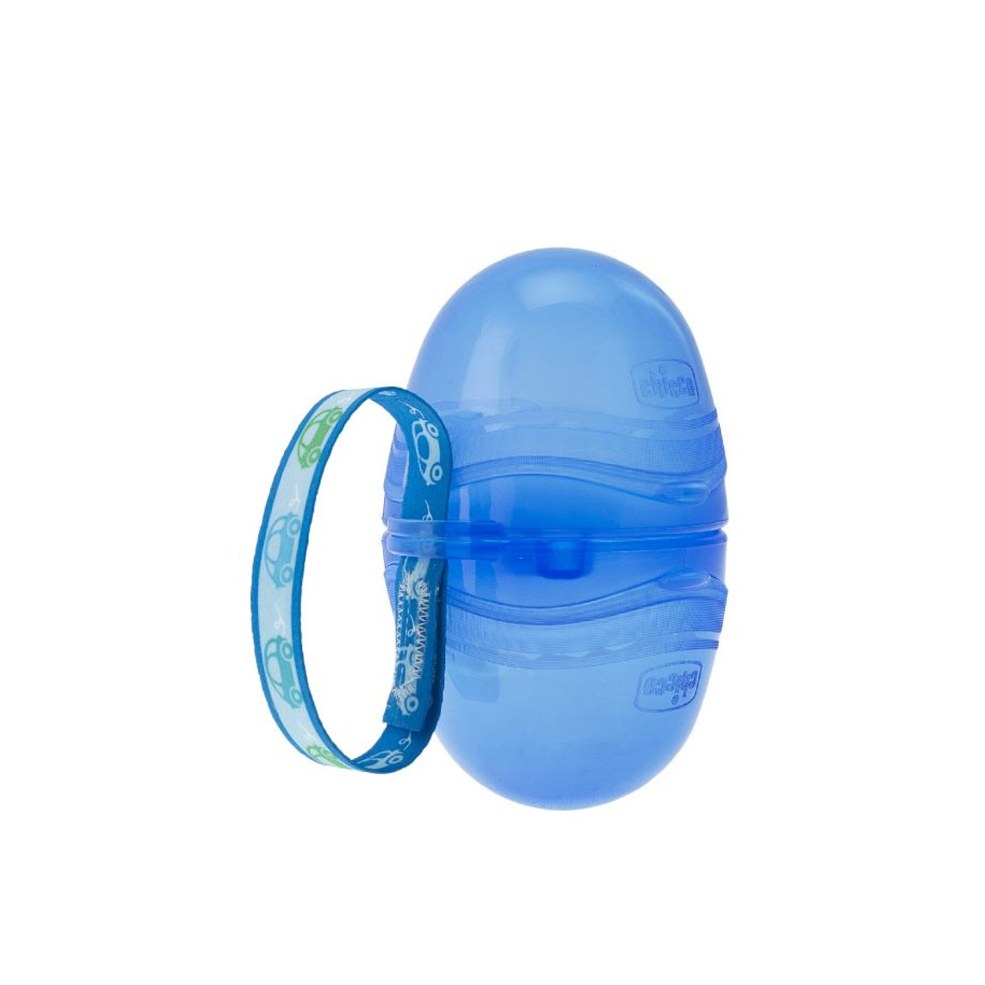 Chicco Porta Chupeta Duplo Azul