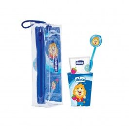 Chicco Conjunto Higiene Oral Azul 3A+