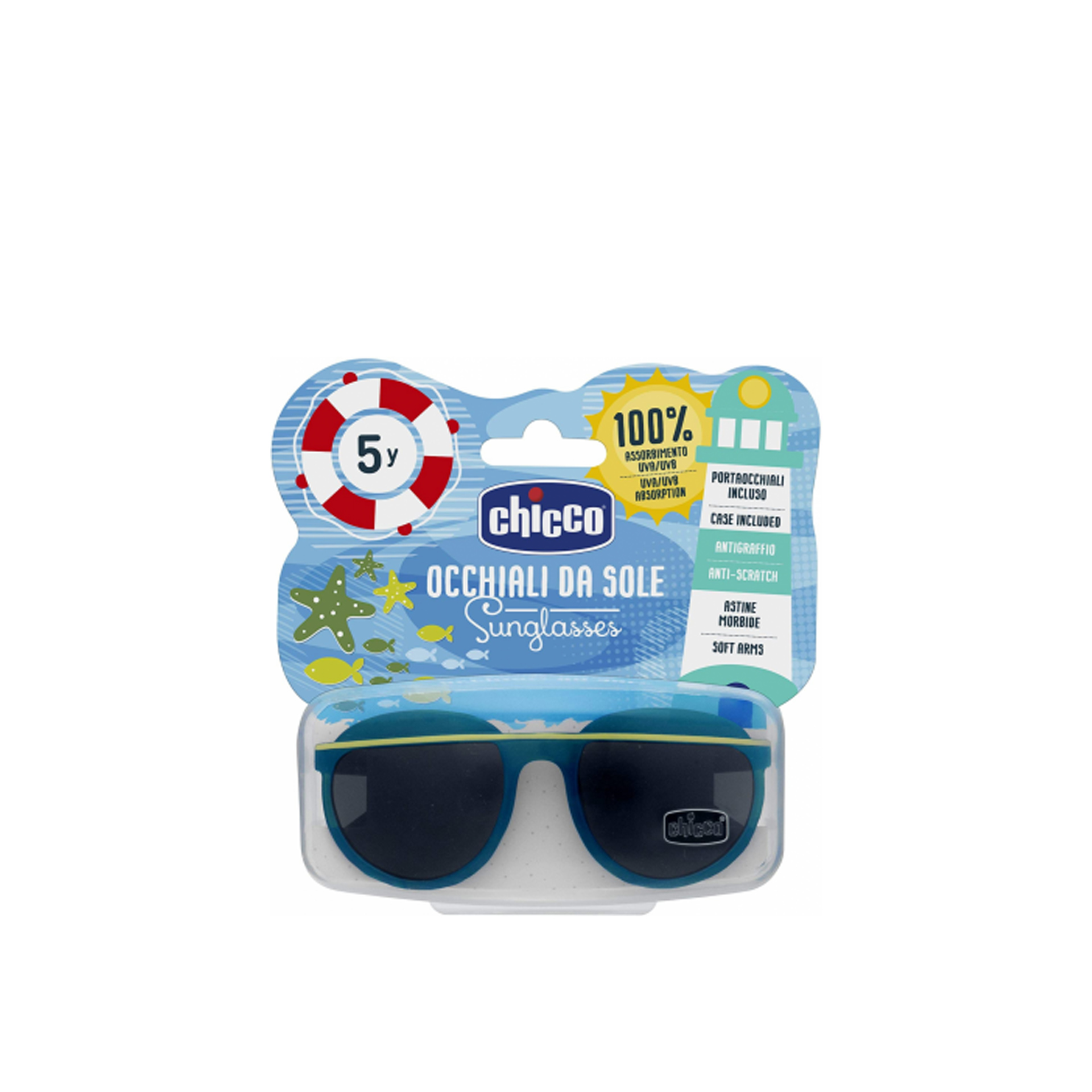 Chicco Óculos Sol Boy Verde +5 Anos