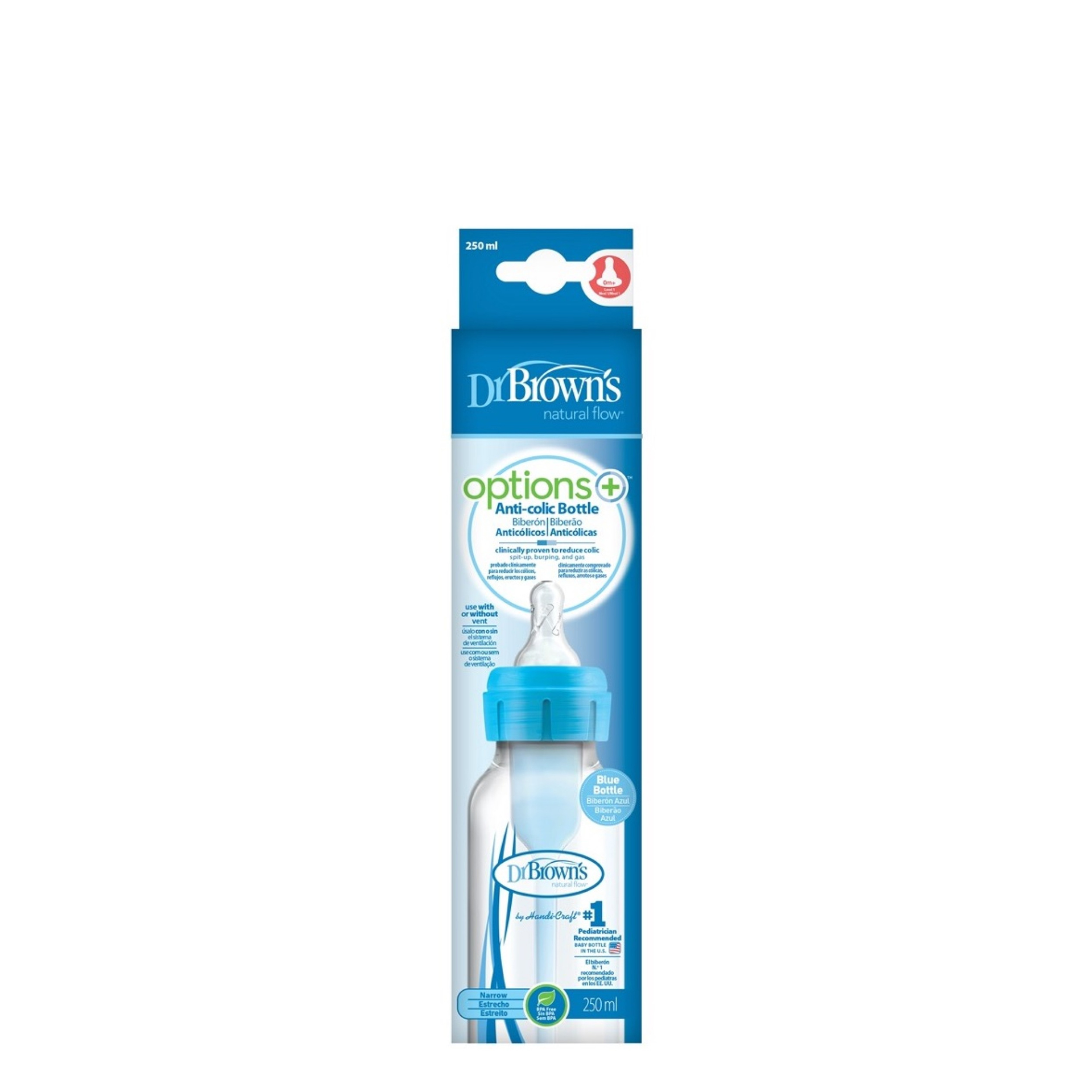 Dr Browns Options Biberão Azul 250ml