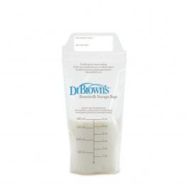 Dr Browns Saco de Leite Materno 180ml 25 Unidades