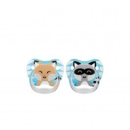 Dr Browns Chupeta Prevent Animal Azul 0-6m