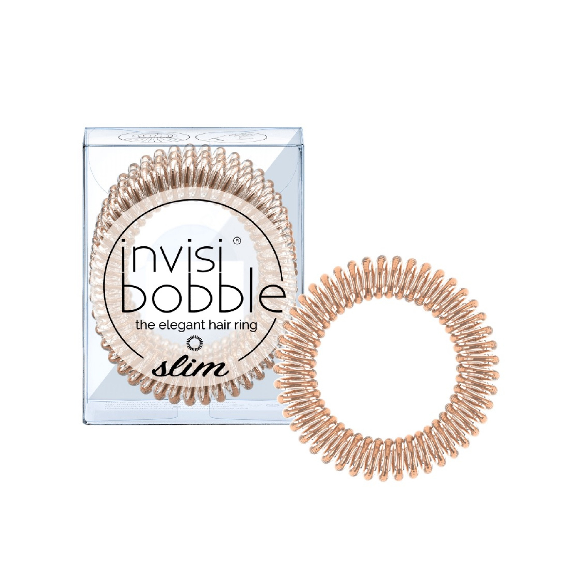 Invisibobble Elástico Cabelo Slim Stay Gold x3