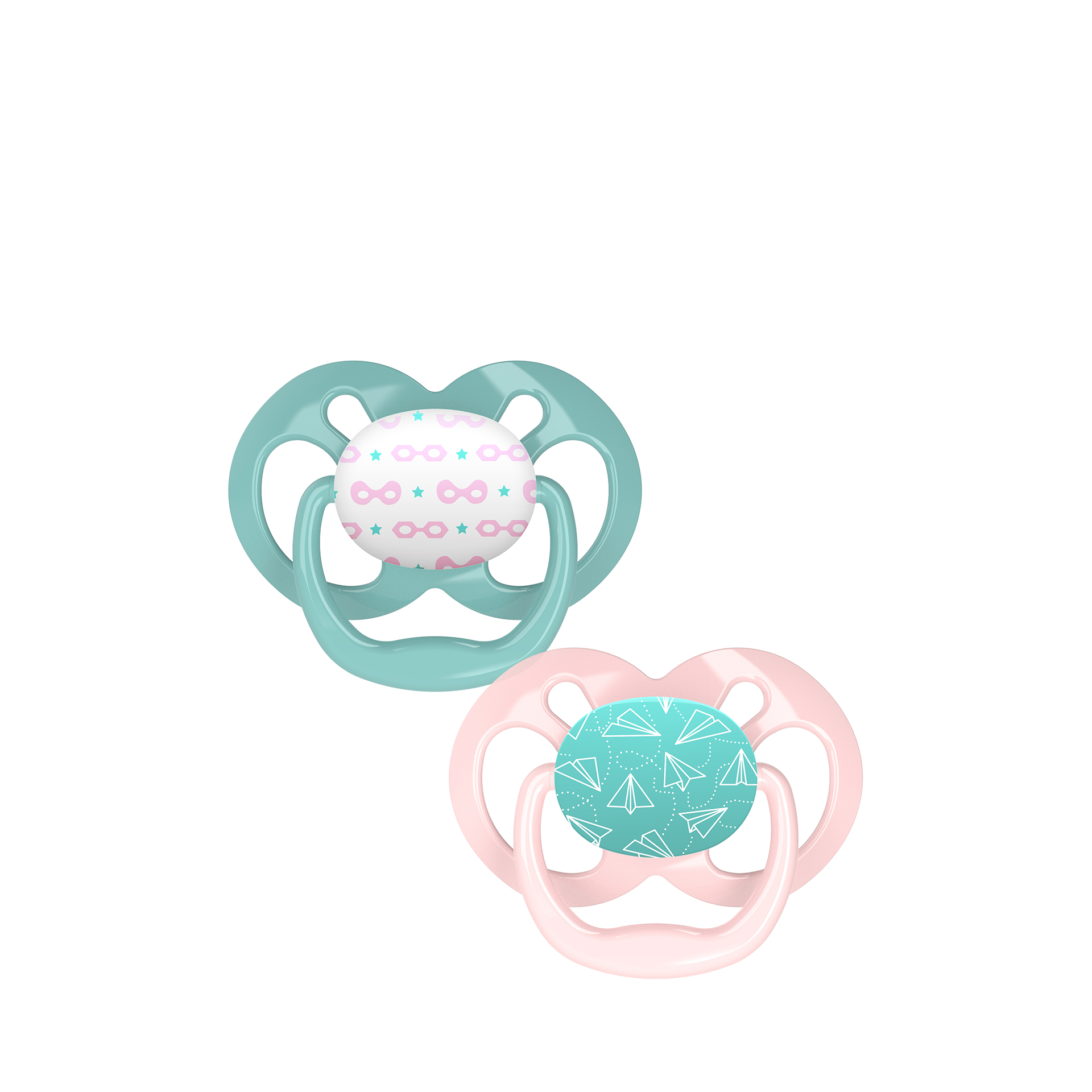 Dr Browns 2 Chupetas Reversível T1 6-18m x2