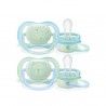 Philips Avent 2 Chupetas Ultra Air Deco Boy +18m Philips Avent 2 Chupetas Ultra Air Deco Boy +18m