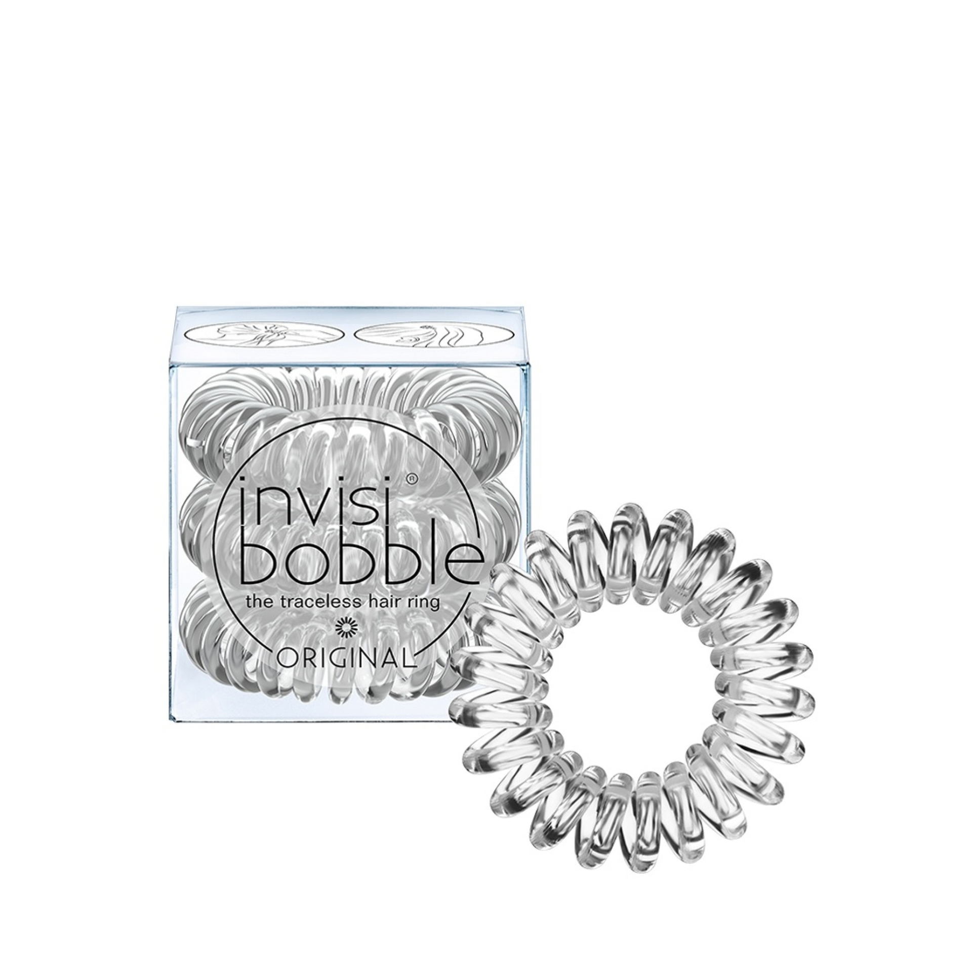 Invisibobble Original Elástico Transparente x3