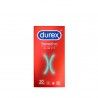 Durex Slim Fit Sensitivo Preservativos x10