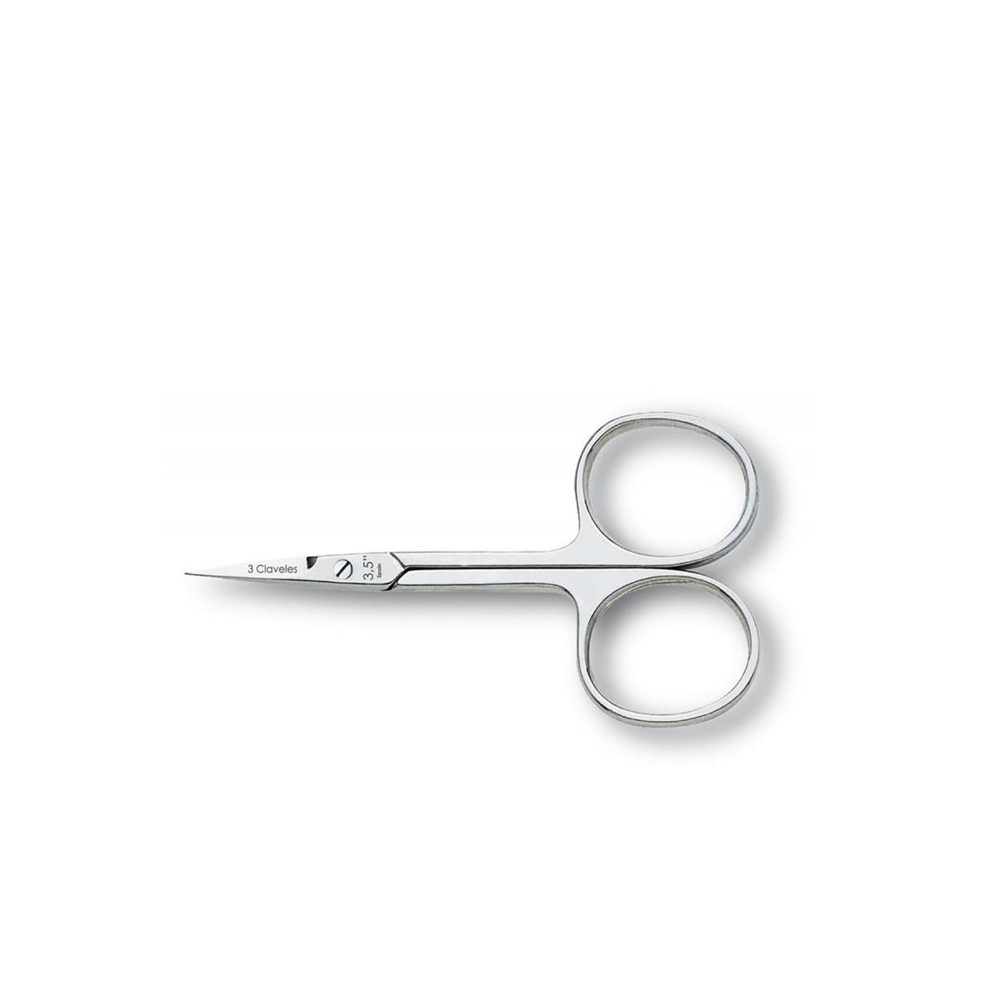3 Claveles Tesoura Cutículas Recta 9cm 80011