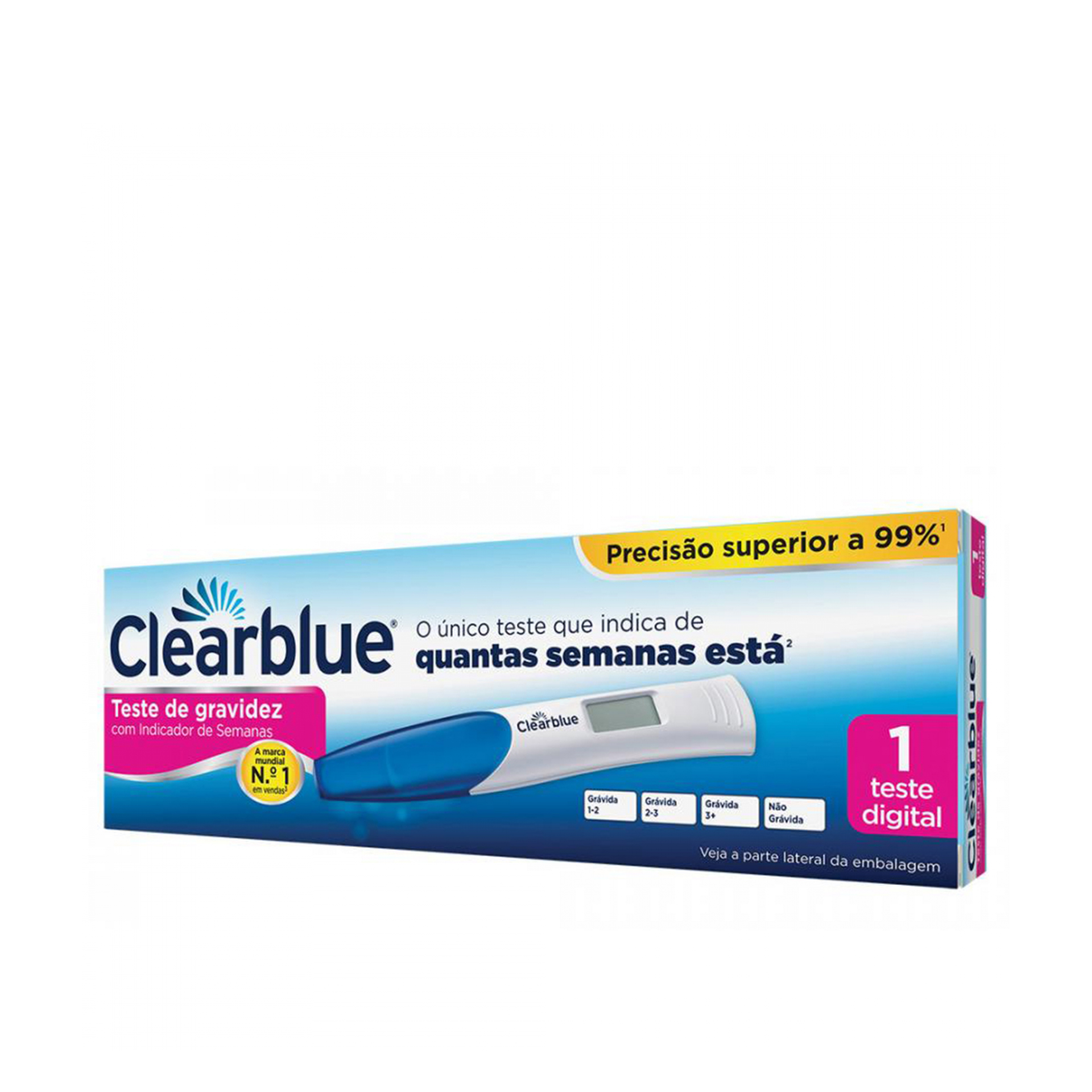 Clearblue Teste De Gravidez Indicador Semanas