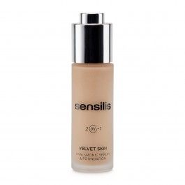 Sensilis Velvet Skin 2-em-1 Base Srum Hyalu Tom 03 Mel 30ml
