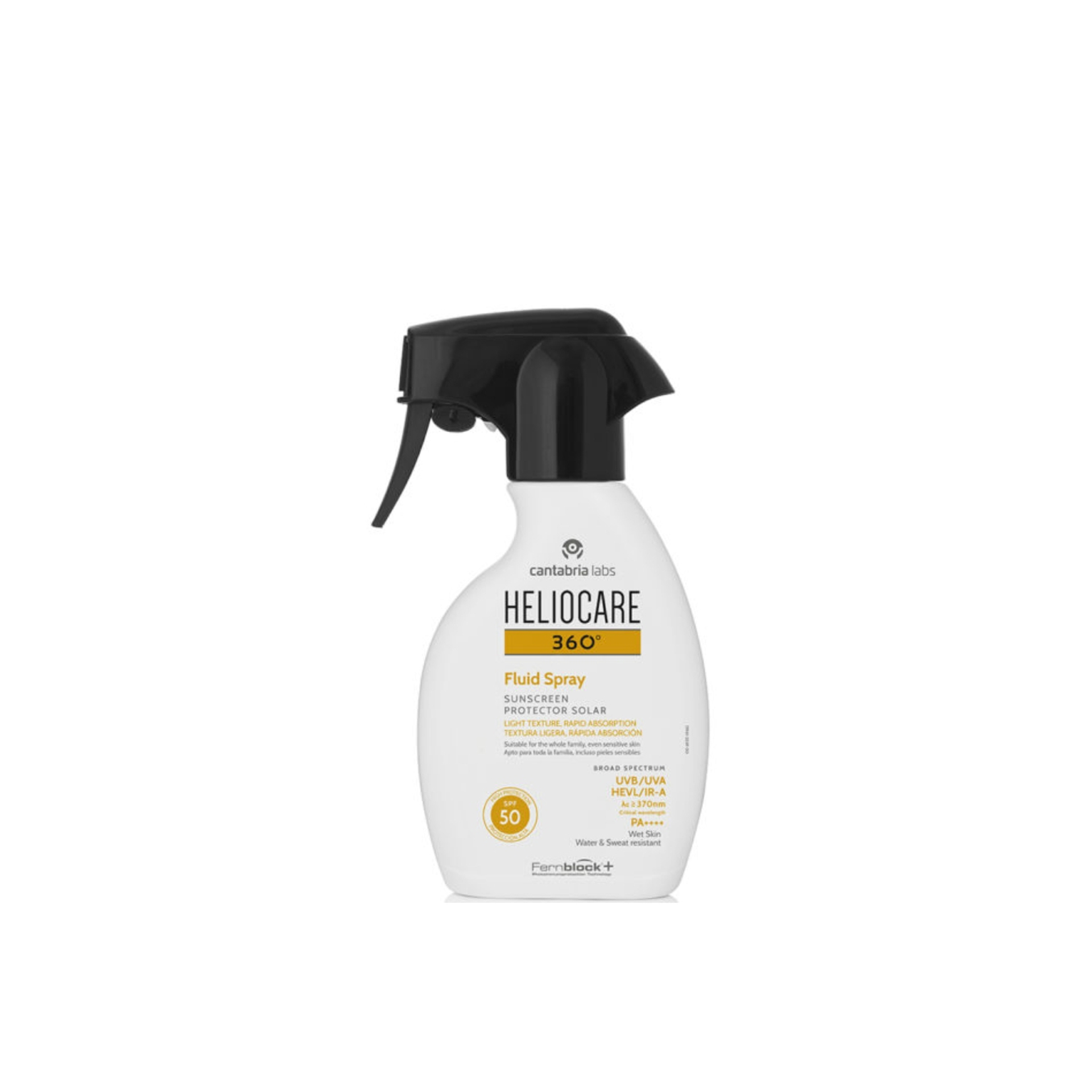 Heliocare 360º Fluid Spray FPS50 250ml