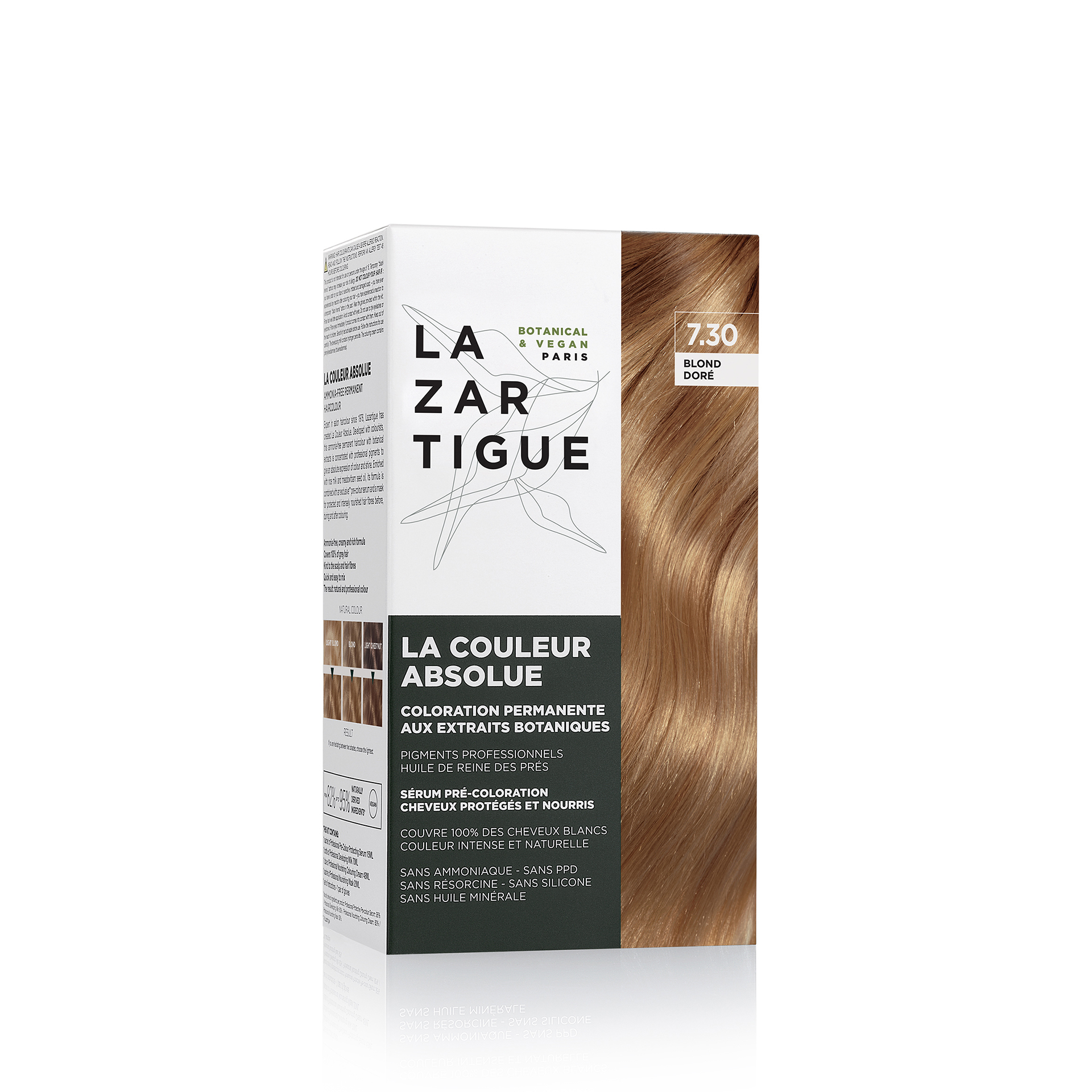 Lazartigue Coloração Permanente Tom 7.30 Louro Dourado
