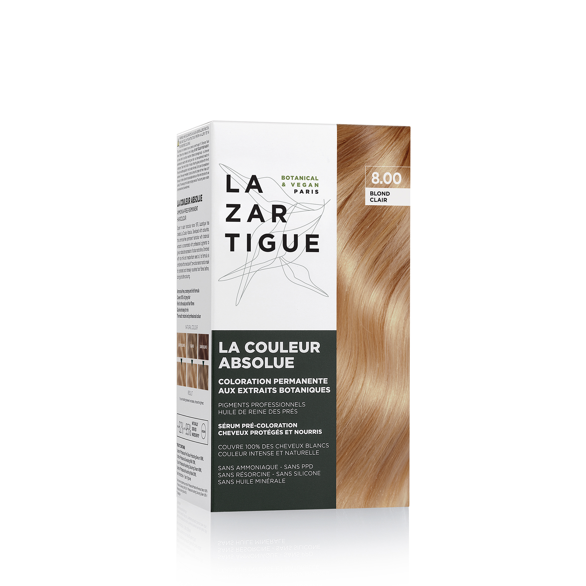 Lazartigue Coloração Permanente Tom 8.00 Louro Claro
