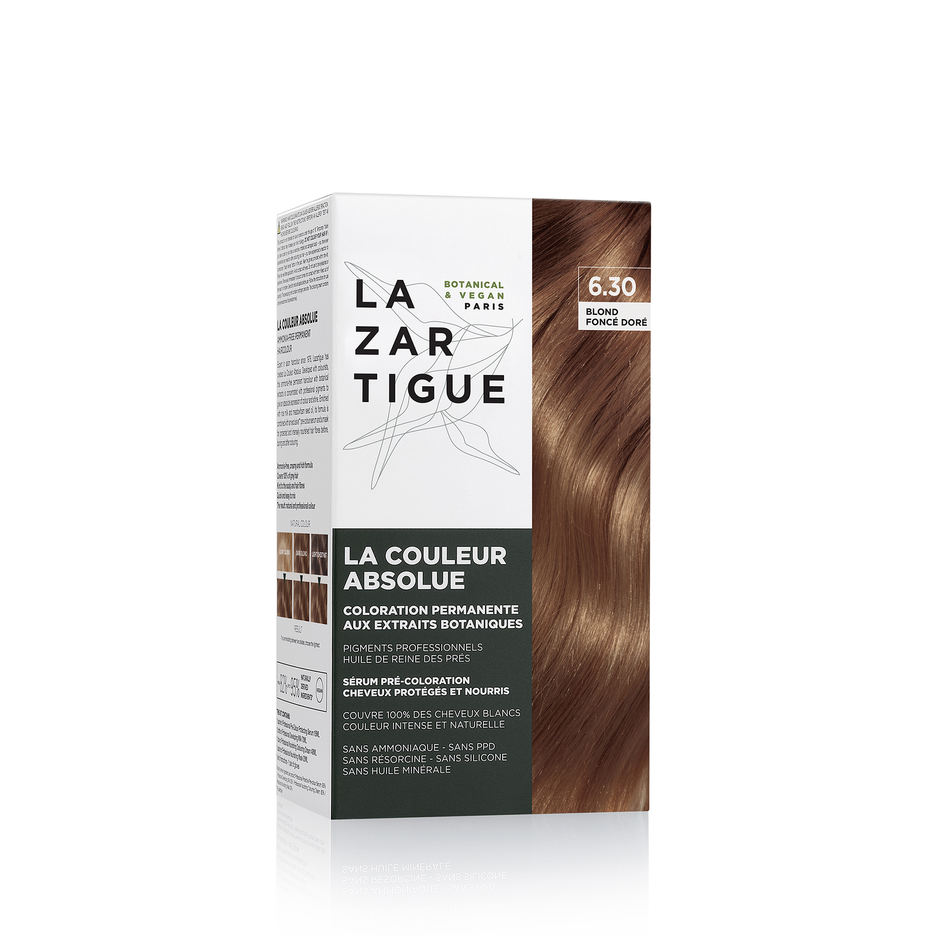 Lazartigue Coloração Tom 6.30 Louro Escuro Dourado