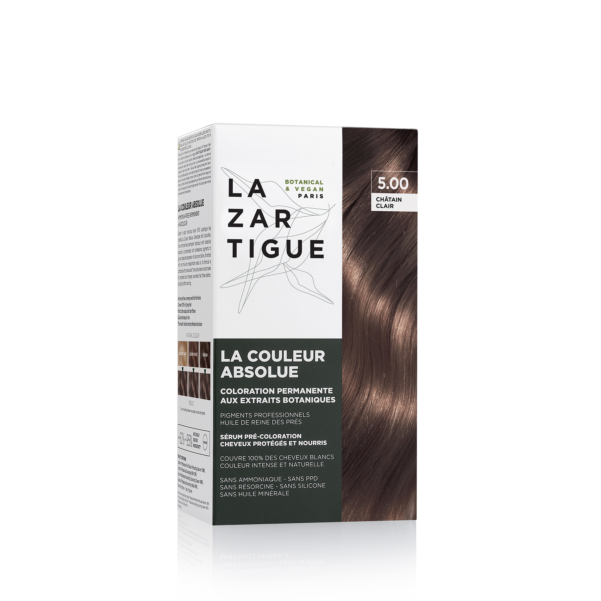 Lazartigue Coloração Permanente Tom 5.00 Castanho Claro