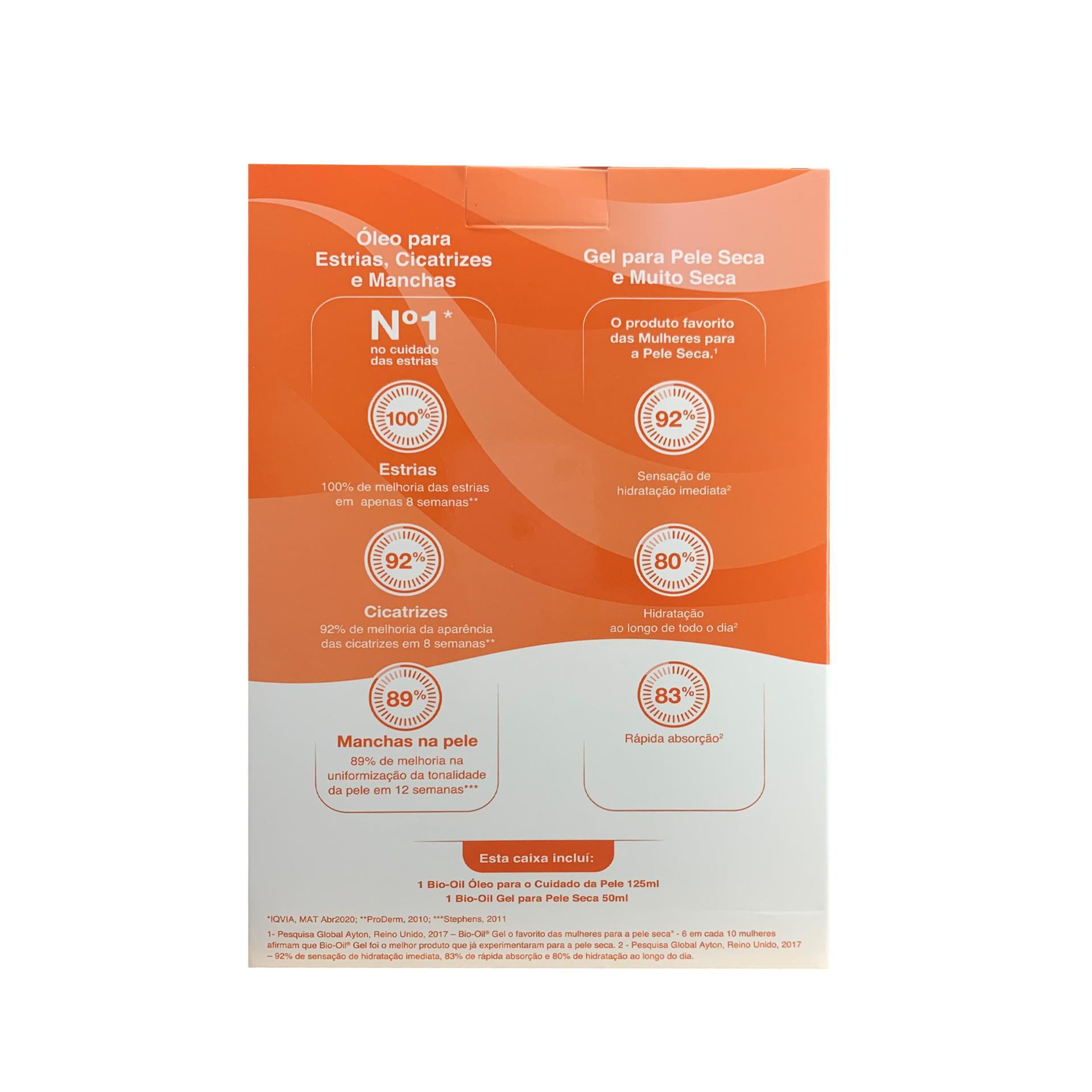 Bio Oil Pack Óleo Anti-Estrias 125ml + Gel Hidratante 50ml