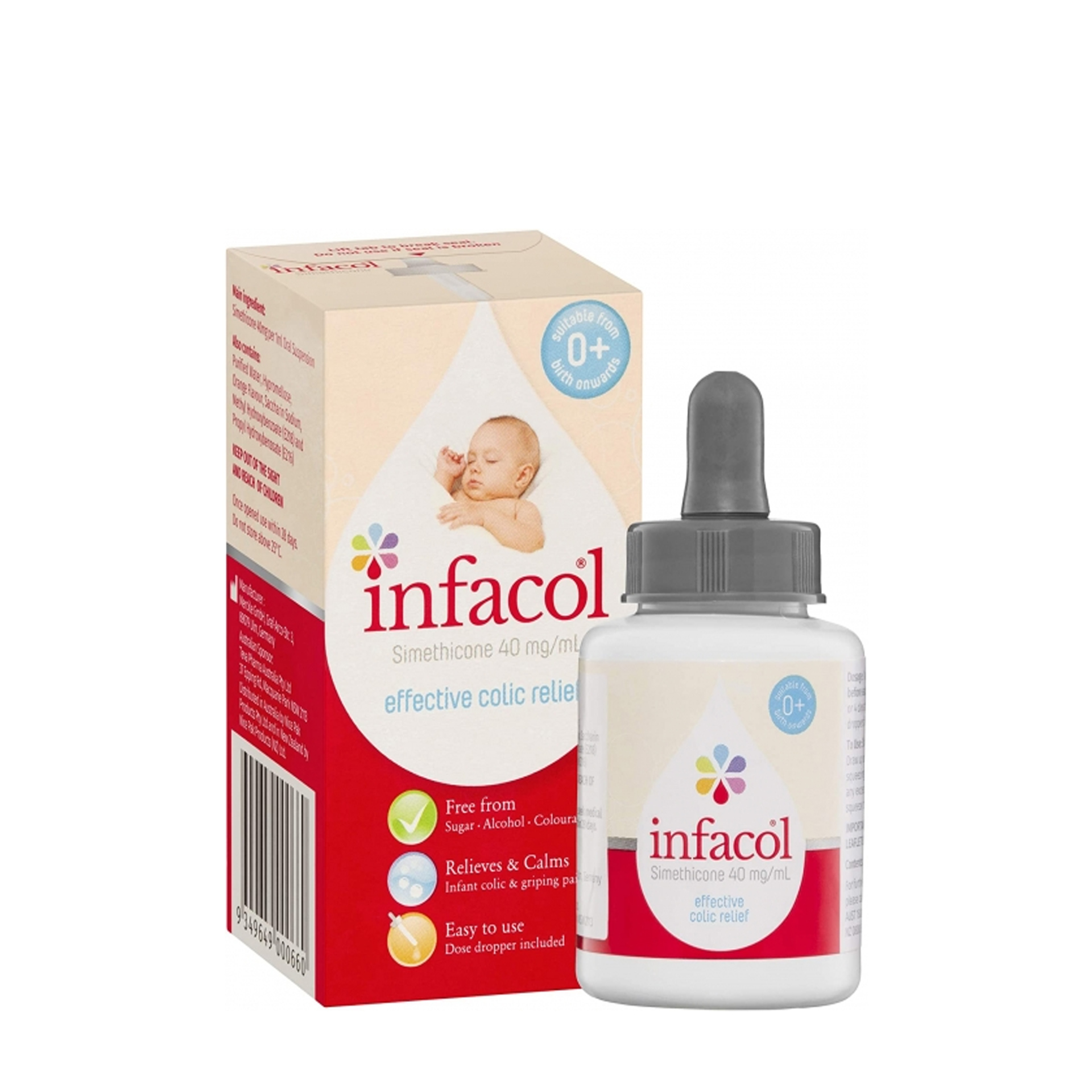 Infacol Anticólicas 40mg/ml Suspensão Oral 50 ml