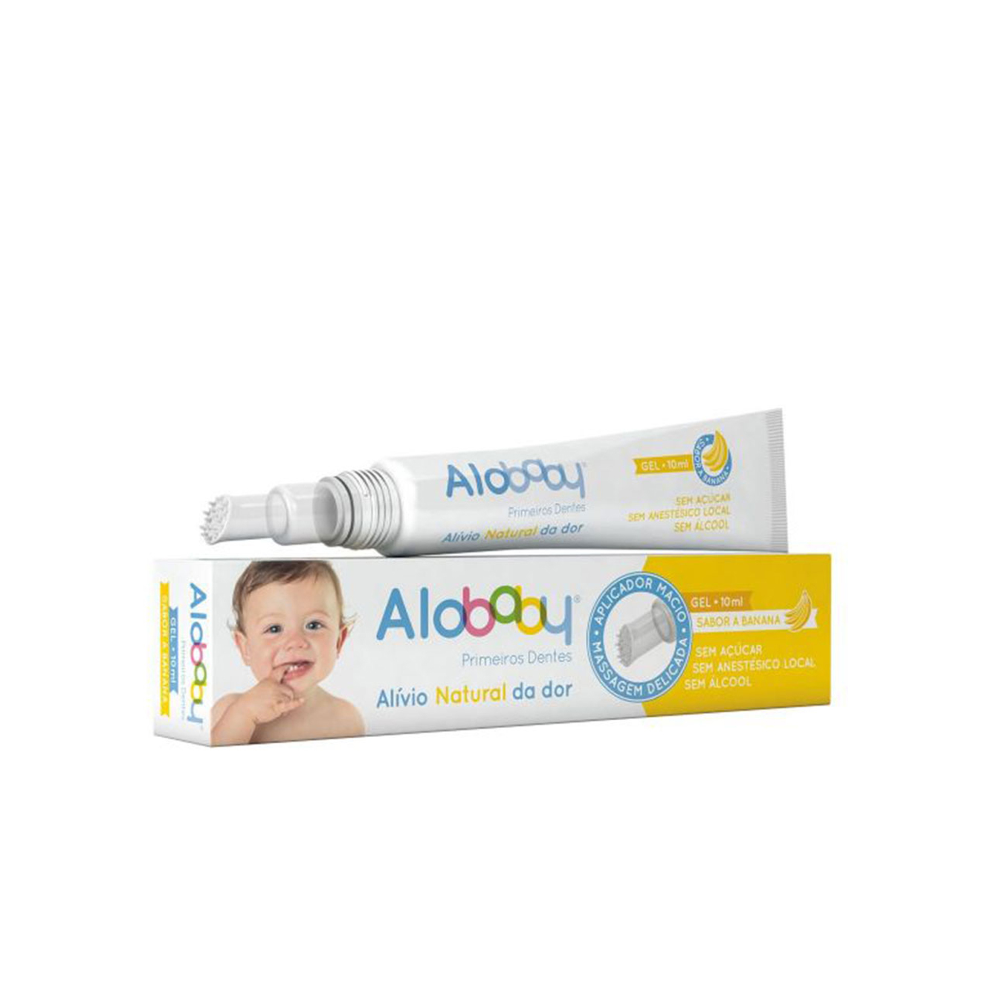 Alobaby Primeiros Dente Gel Alívio Natural 10ml