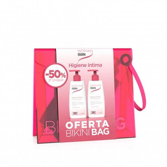 Isdin Woman Higiene Intima Gel C/Bolsa 2x200ml